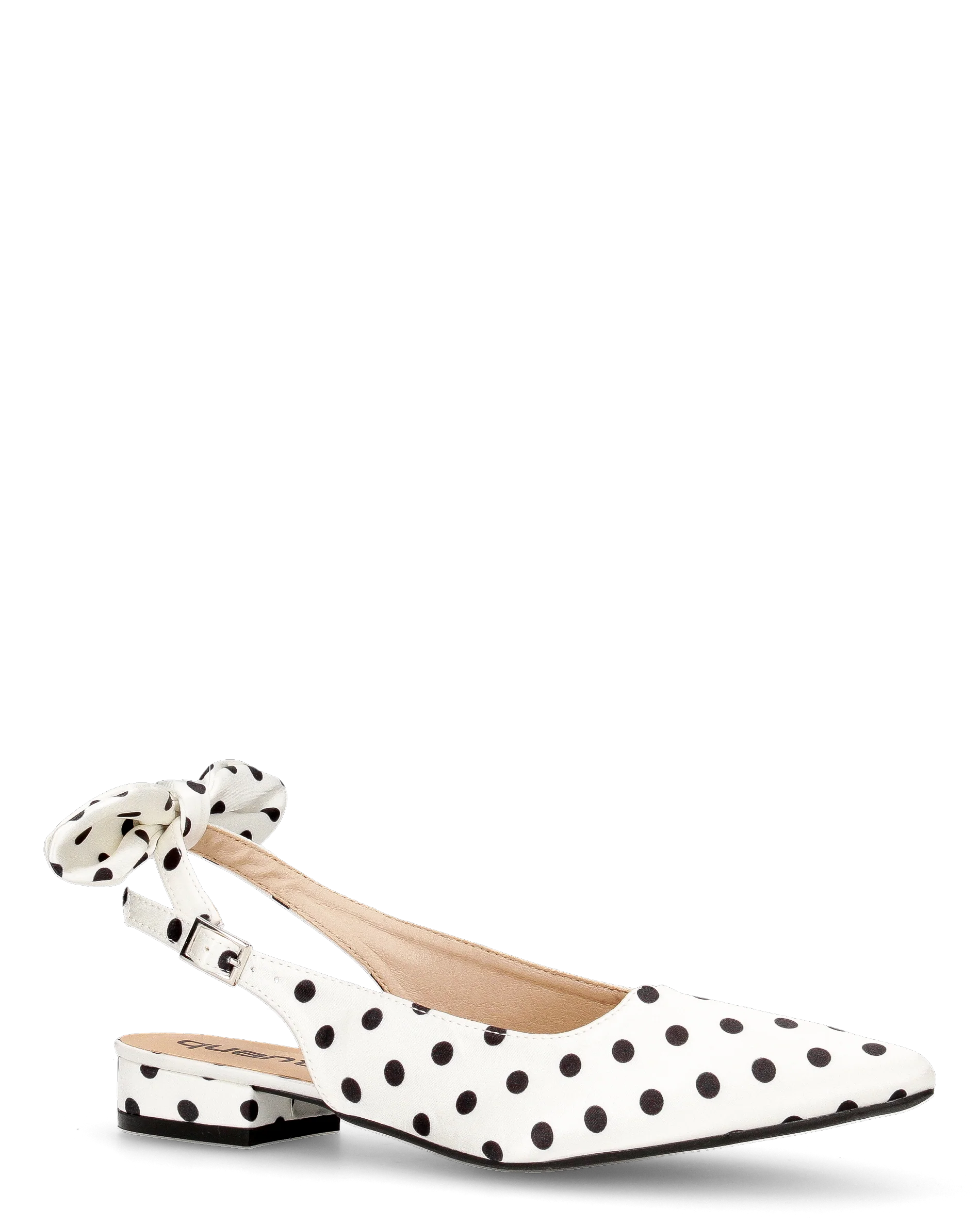 ANDY - ballerine bianche a pois con fiocco - Image 2