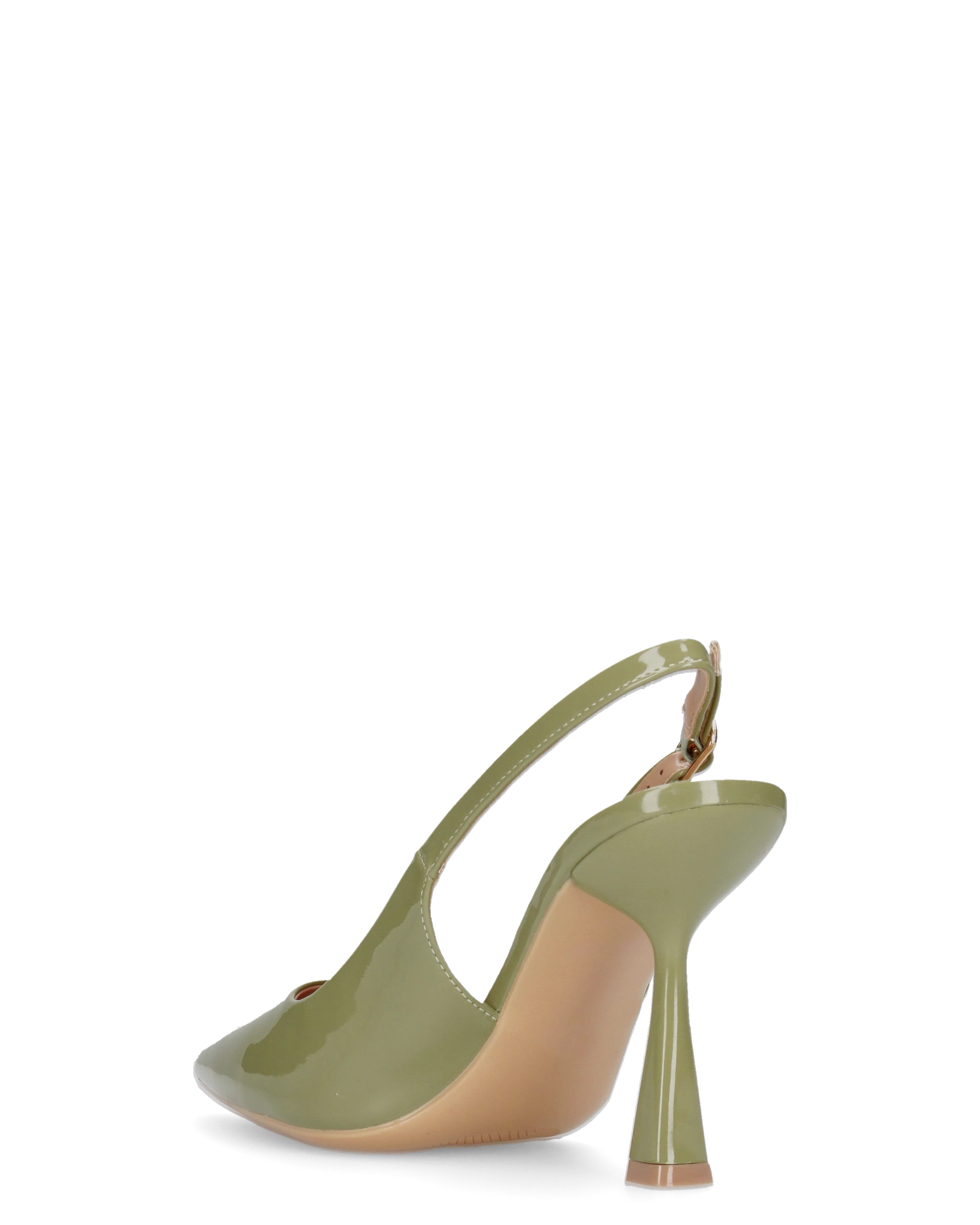 ANETTE - décolleté in glassy verde con cinturino regolabile - Image 6