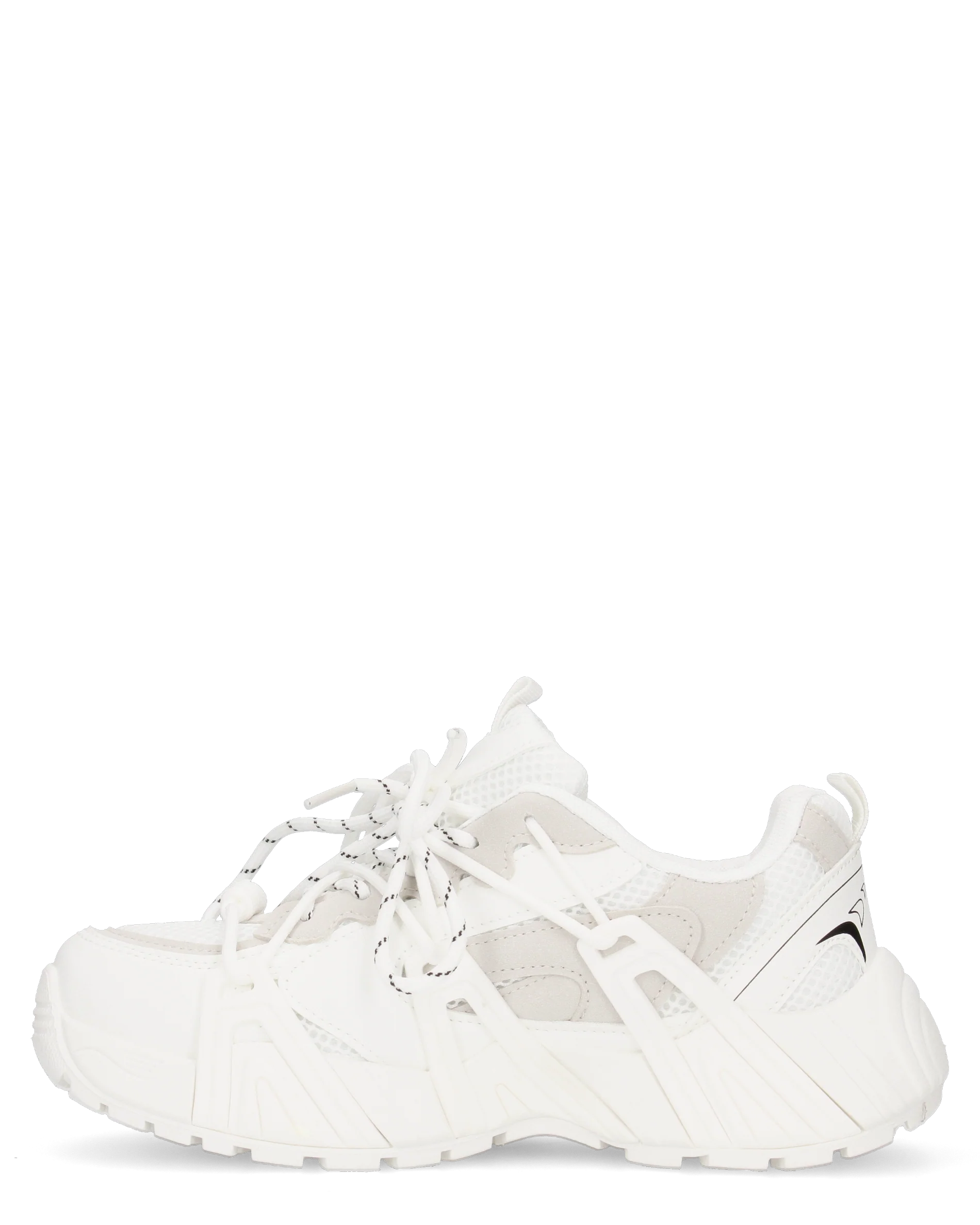 ARIEL - chunky sneakers sportive bianche con doppio set di stringhe - Image 7