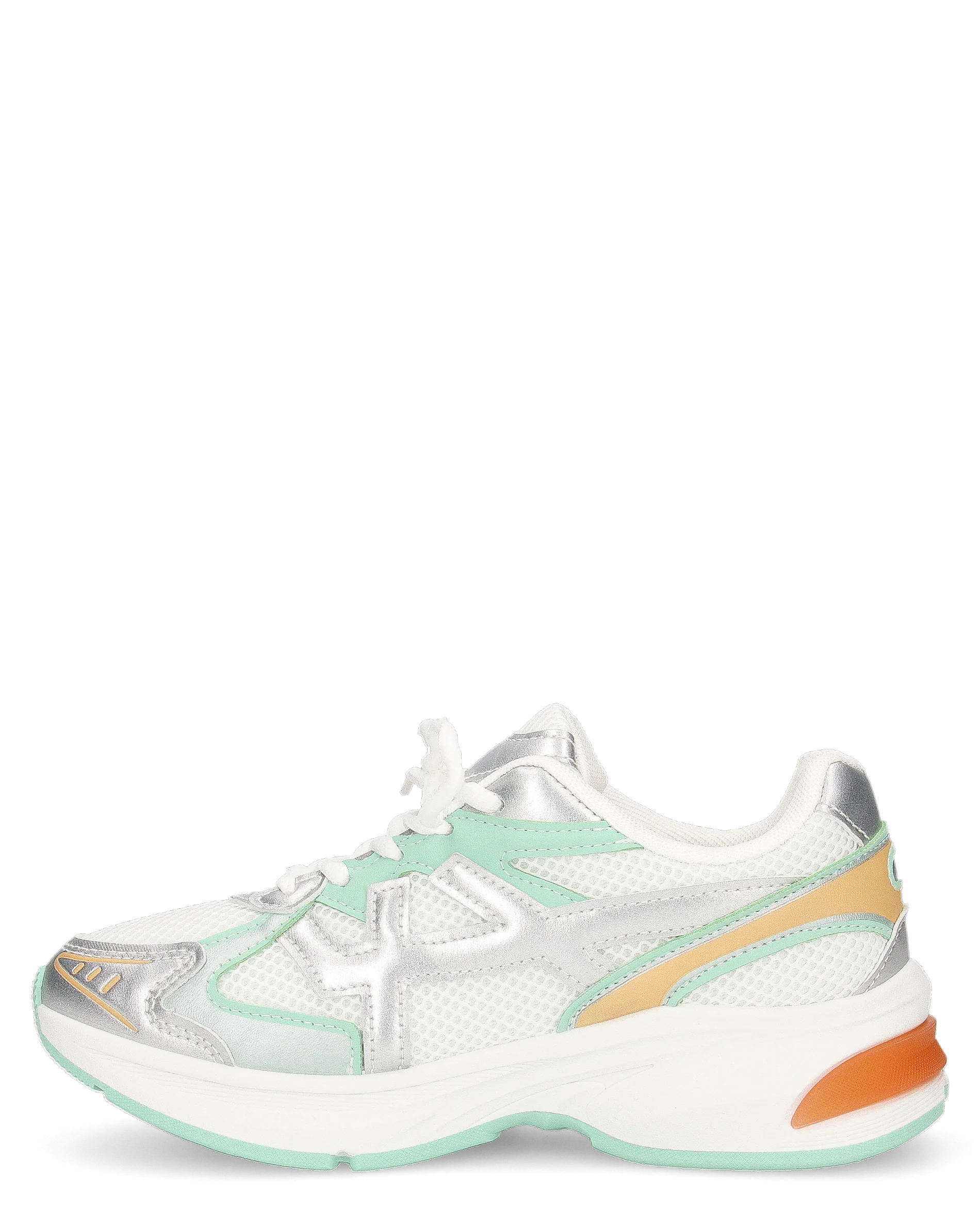CHARLEE- sneakers bianche con inserti multicolore - Image 6