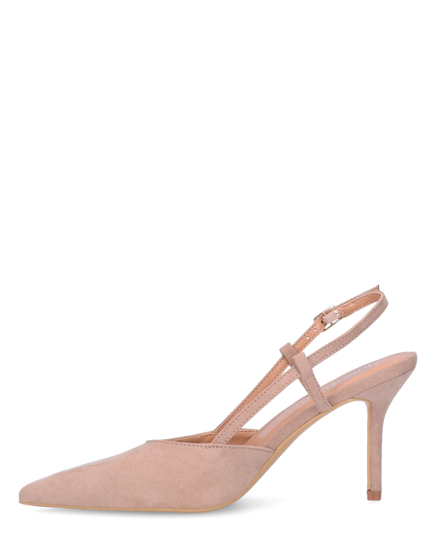 CONCHITA - décolleté beige con cinturino e tacco a spillo - Image 3