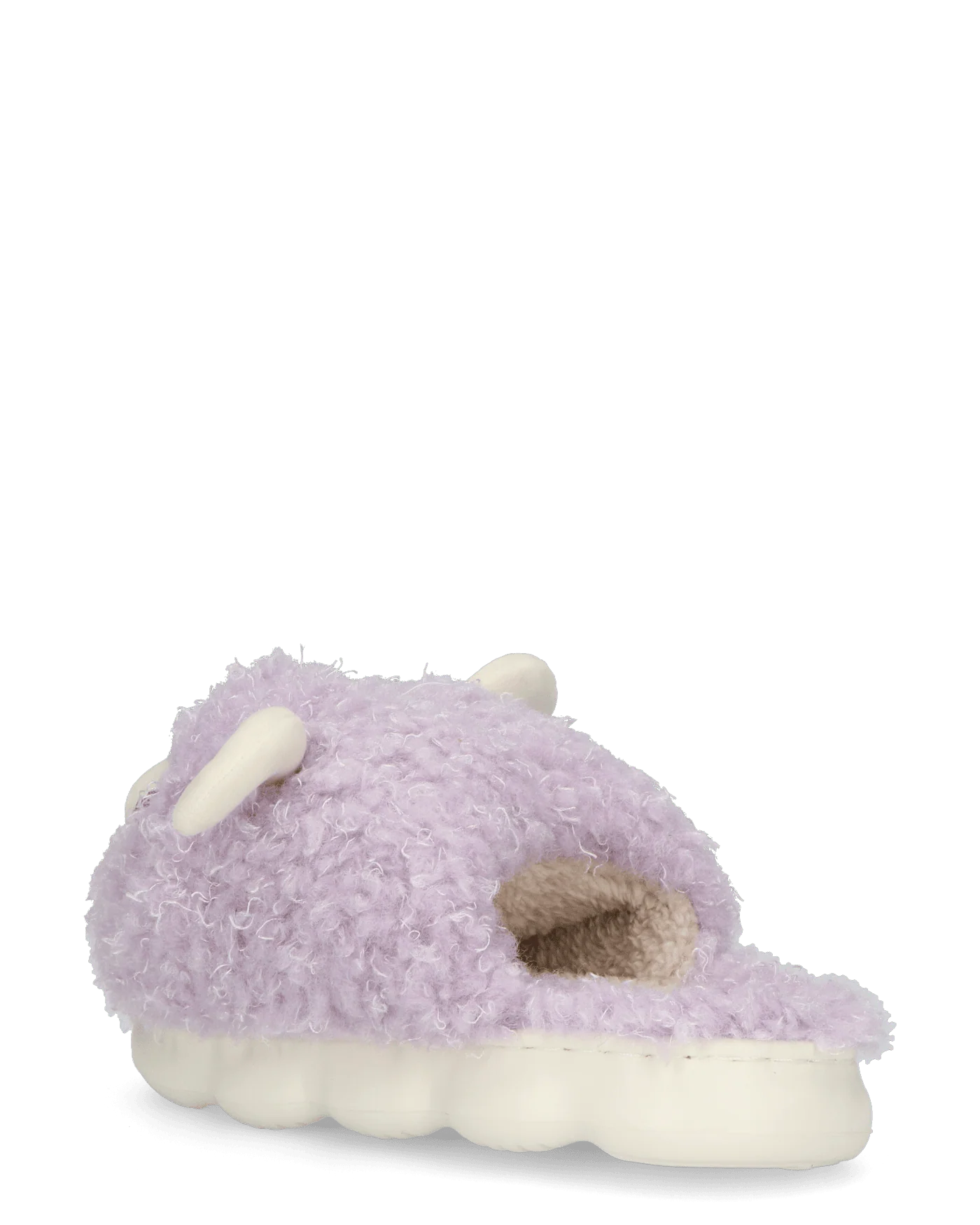 DEEDEE - pantofole viola a forma di pecorella in materiale peluche - Image 4