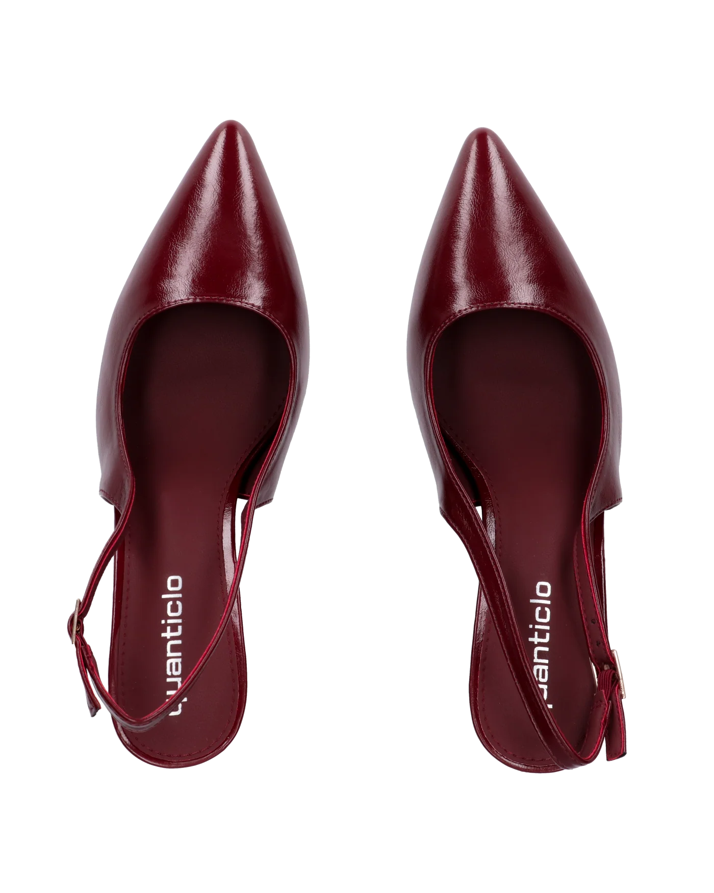 ELARA  - décolleté bordeaux con cinturino regolabile - Image 2