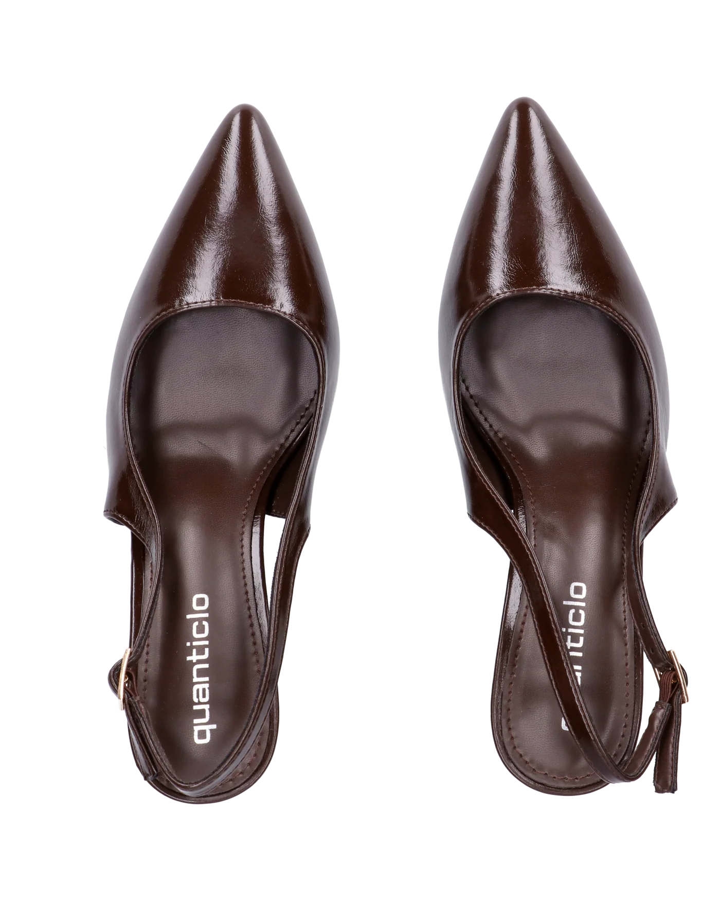 ELARA - décolleté marrone con cinturino regolabile - Image 2