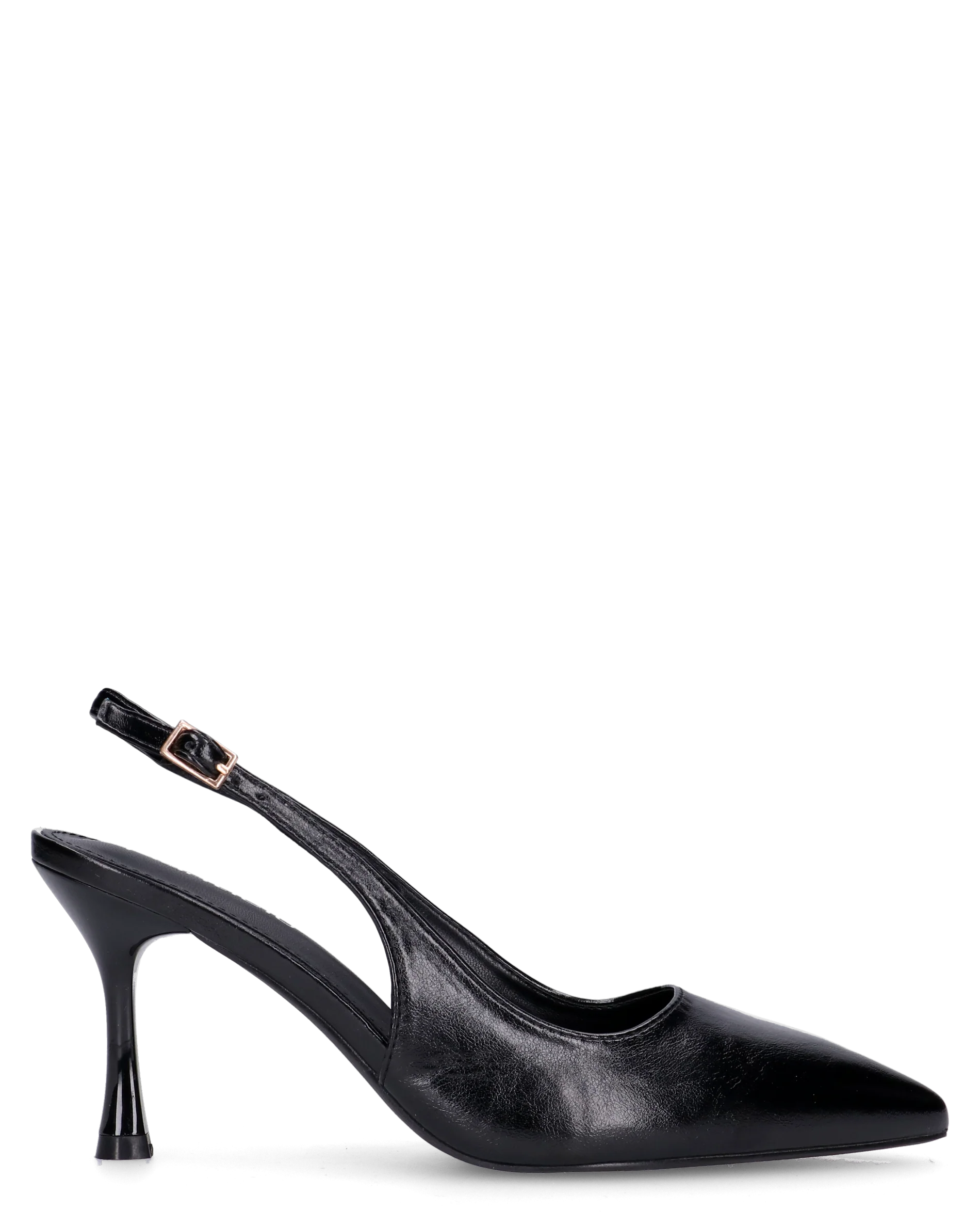 ELARA - décolleté nero con cinturino regolabile