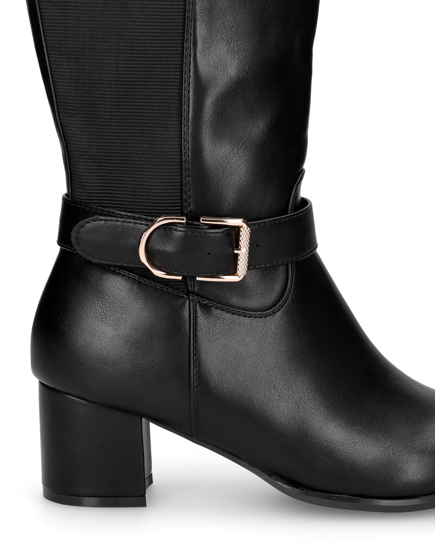 '+Size ELEONOR - stivale alto nero con tacco, linea taglie plus! - Image 2