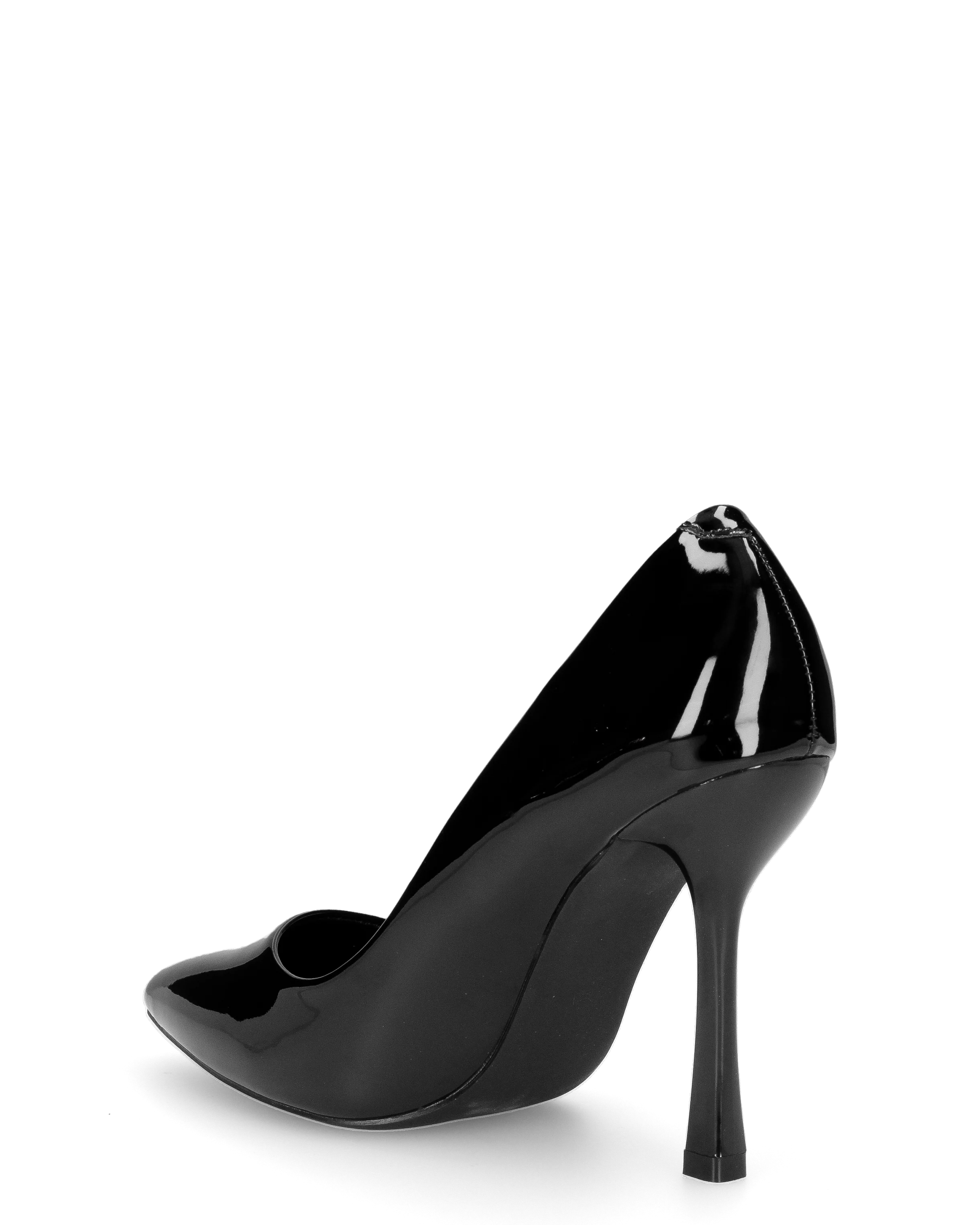 ELOWEN - décolleté in glassy nero con tacco a spillo - Image 5