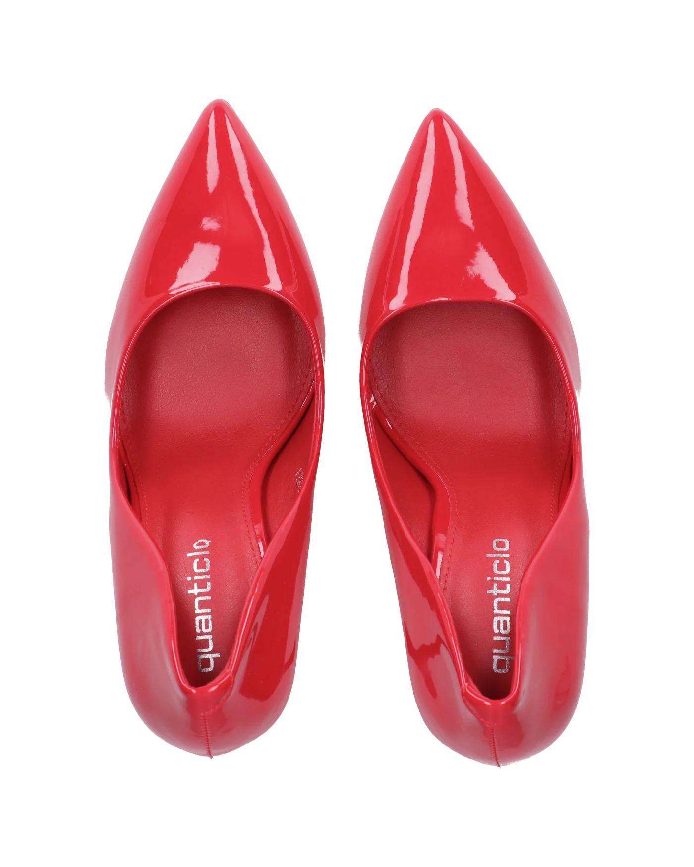 ELOWEN - décolleté in glassy rosso con tacco a spillo - Image 2