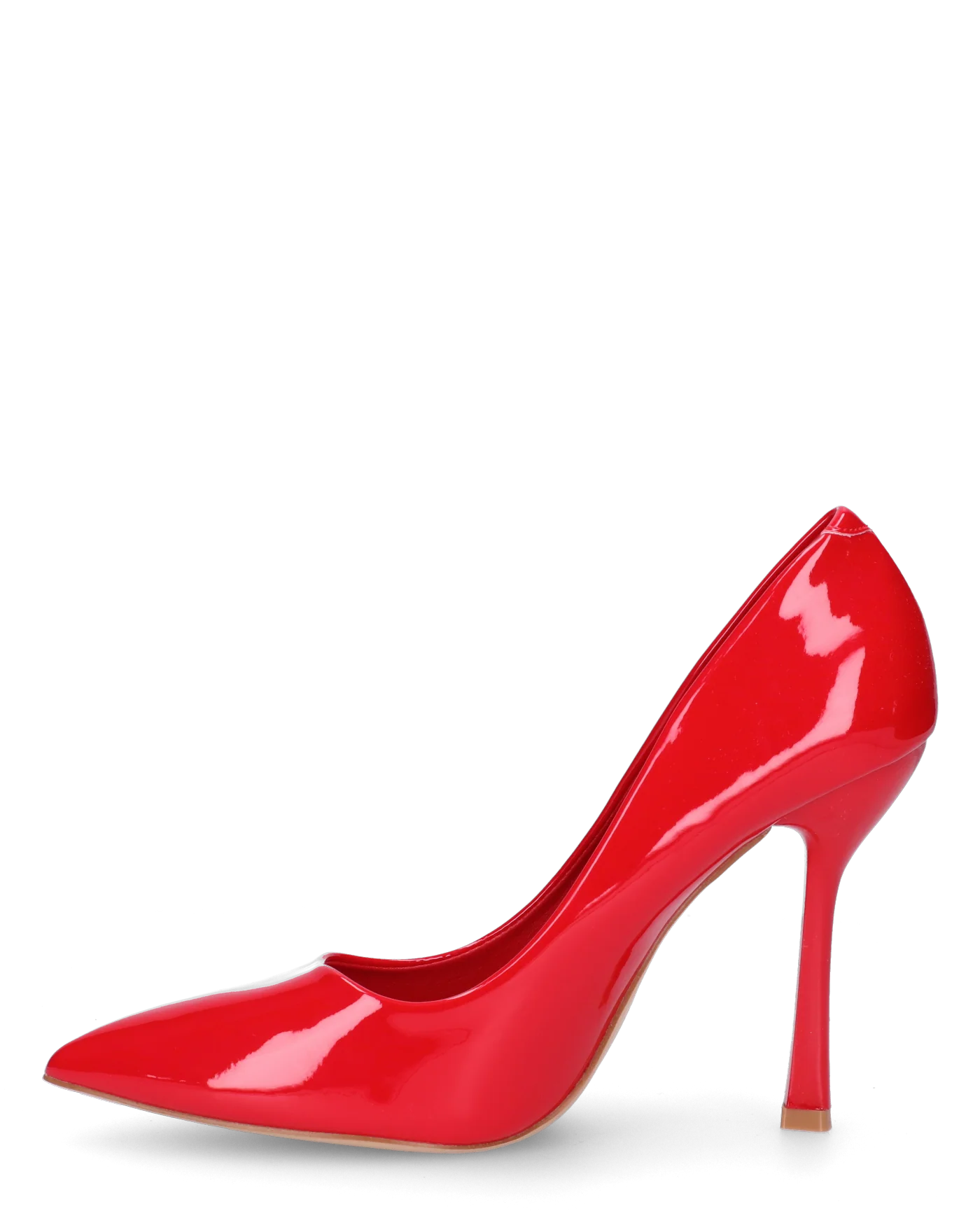 ELOWEN - décolleté in glassy rosso con tacco a spillo - Image 3