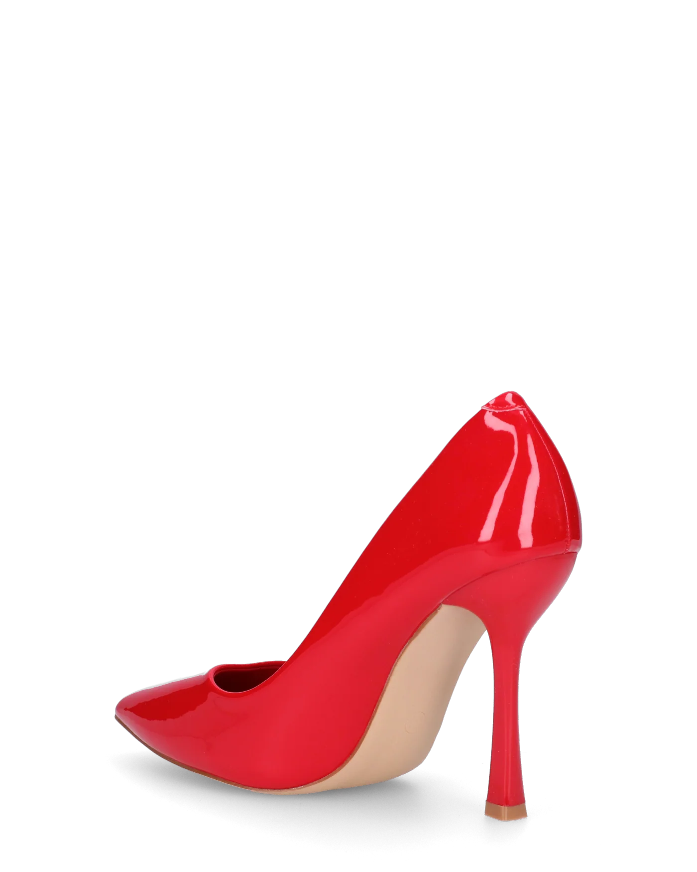 ELOWEN - décolleté in glassy rosso con tacco a spillo - Image 5