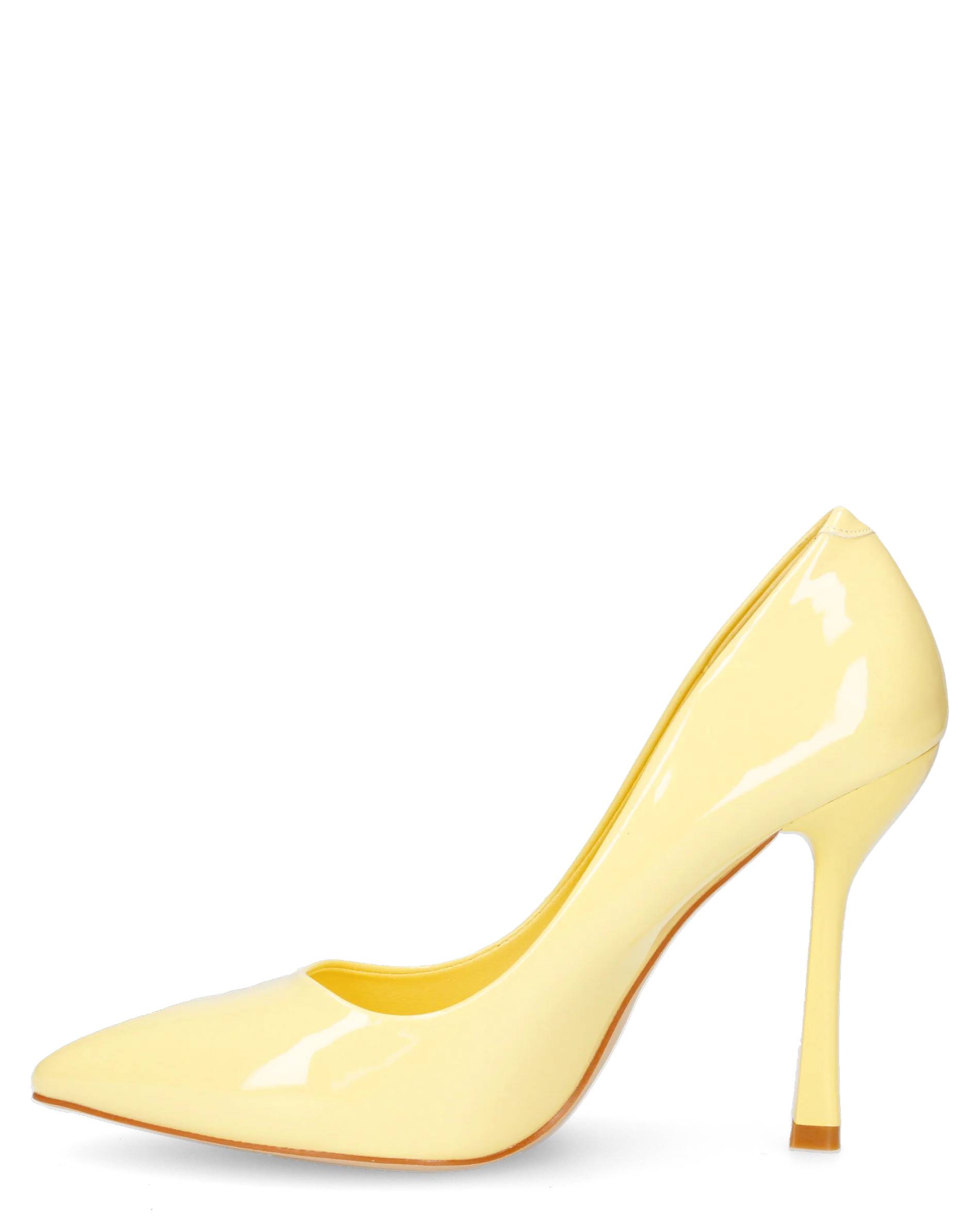 ELOWEN - décolleté in glassy giallo con tacco a spillo - Image 6