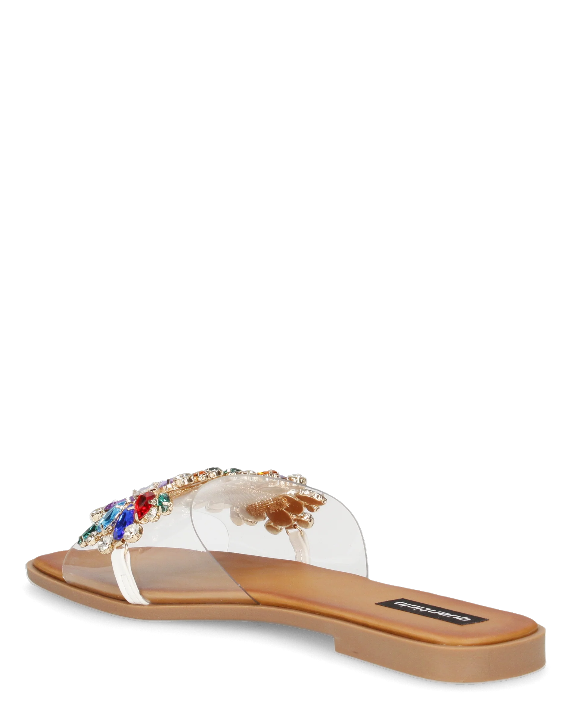 GEMMY - ciabattine con gemme multicolori e fascia trasparente - Image 3