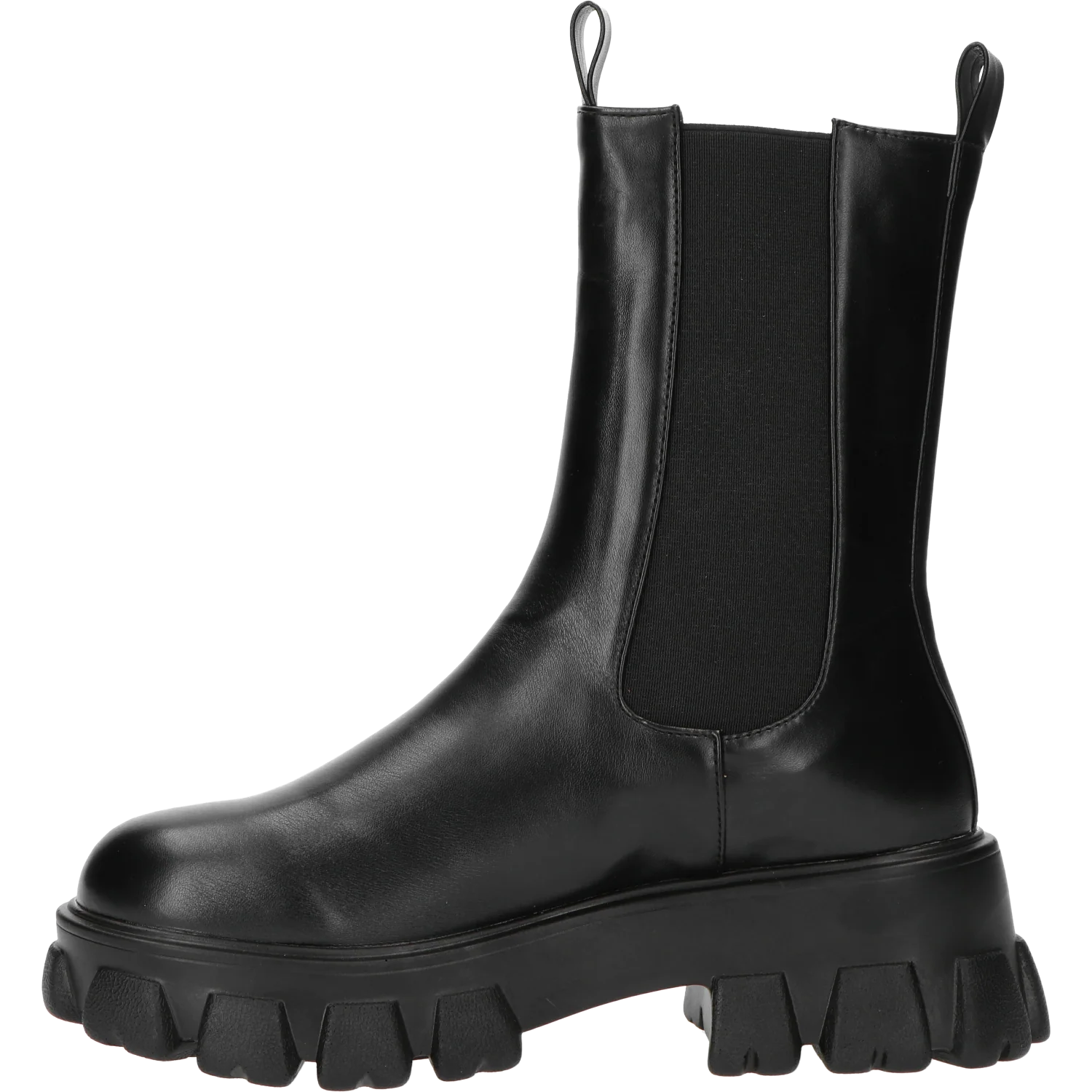 GREET - stivaletto platform in ecopelle nero - Image 3