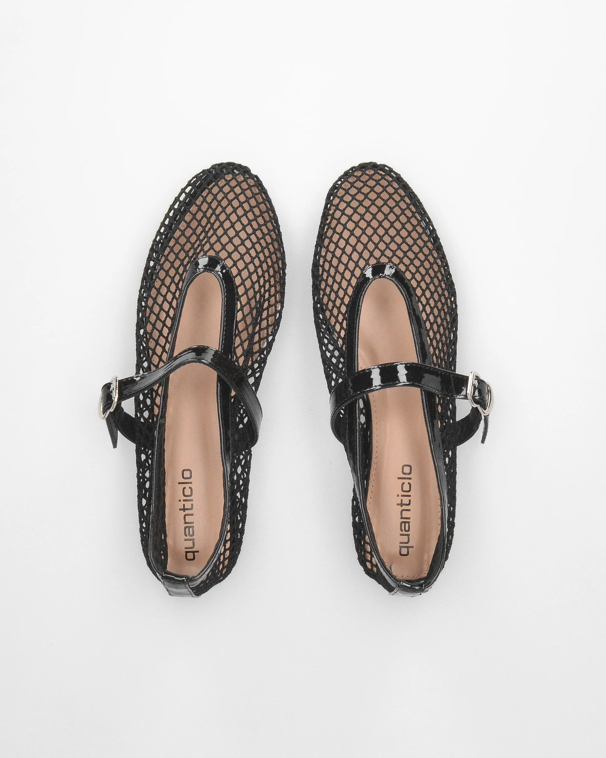 HAZEL - ballerine nere a rete - Image 3