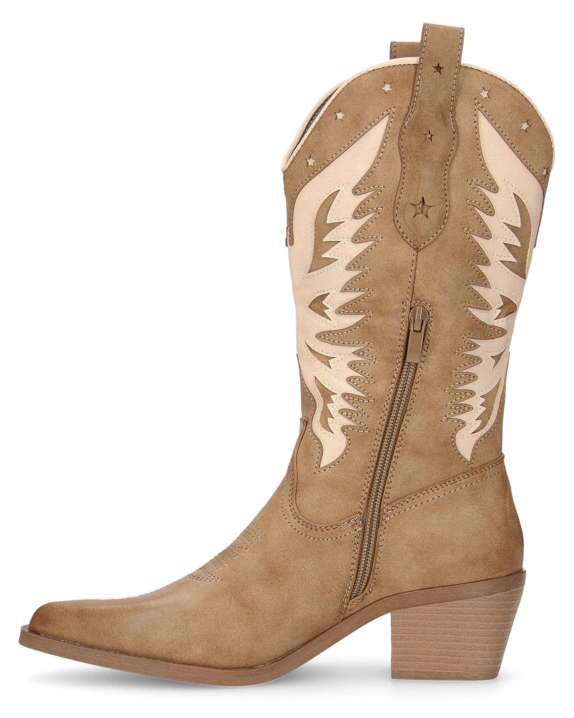 IRENE - camperos beige con disegni beige chiari - Image 7