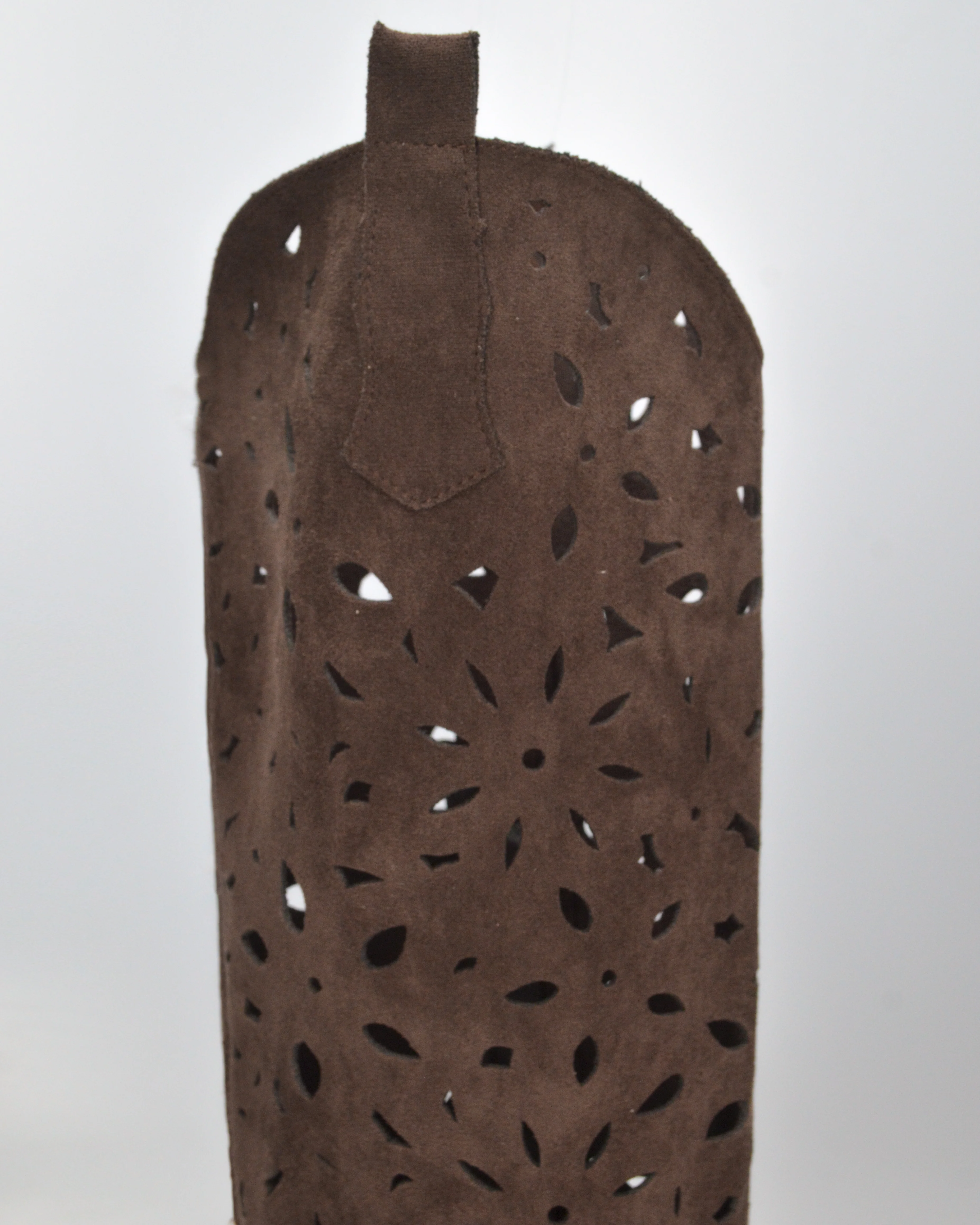 JADY - stivali camperos marrone con gambale traforato - Image 4
