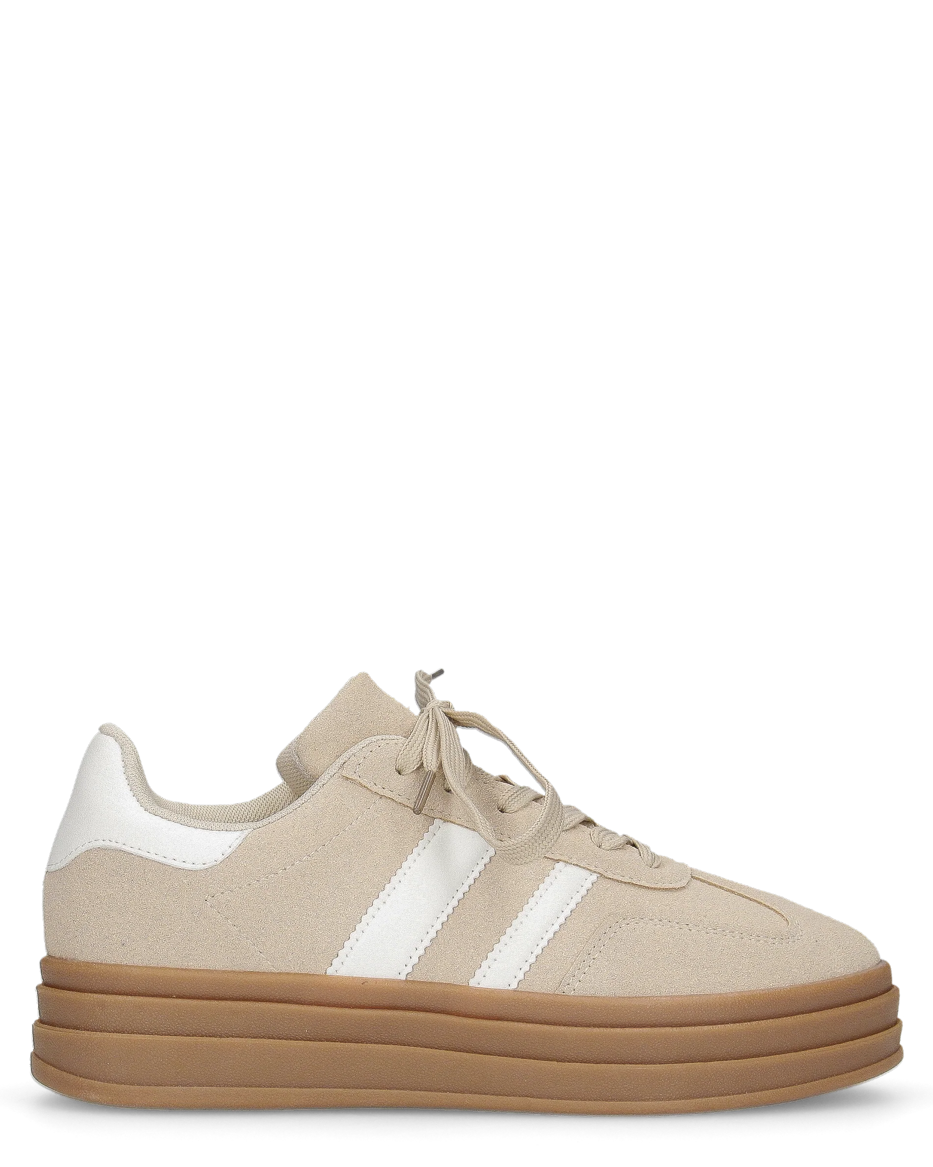 JODA - sneakers beige con fiocco perlinato removibile - Image 3