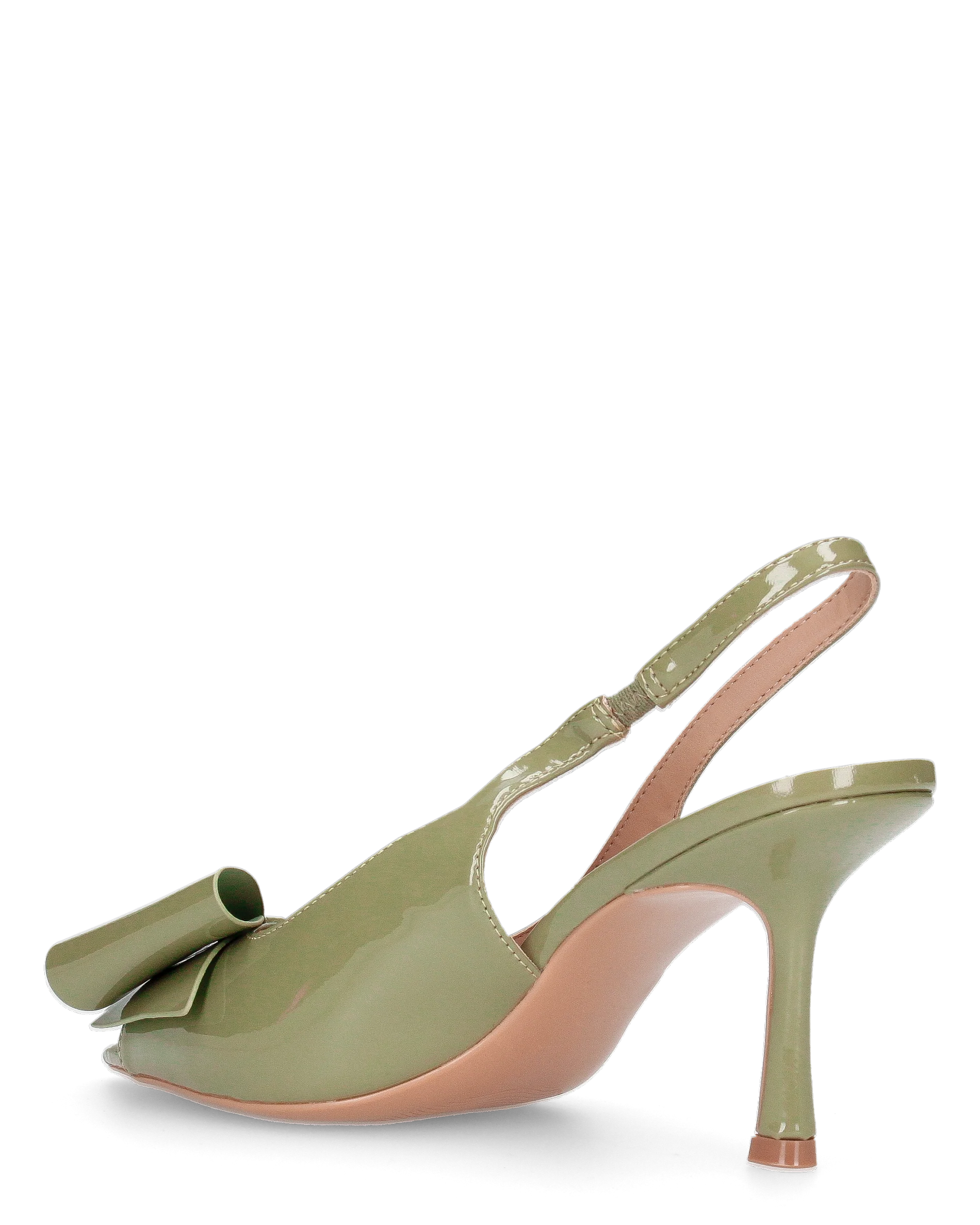 JULIE - décolleté verde con fiocco in punta - Image 5