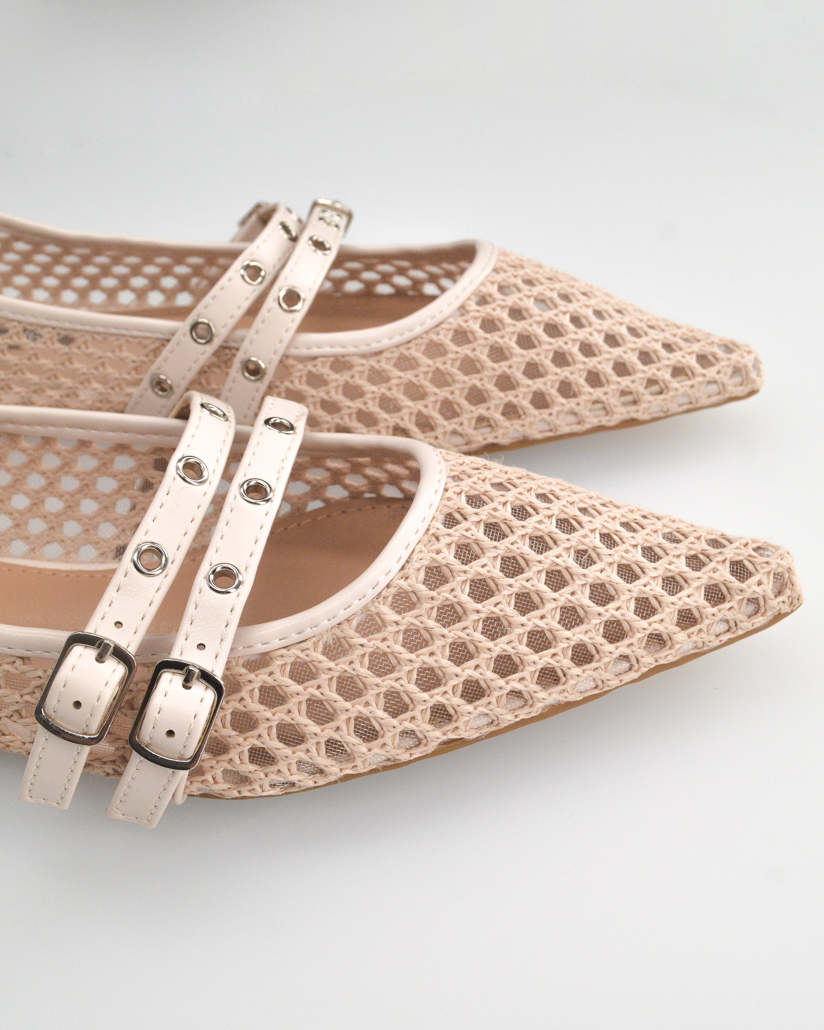JUNINA - ballerine beige con texture traforata - Image 4