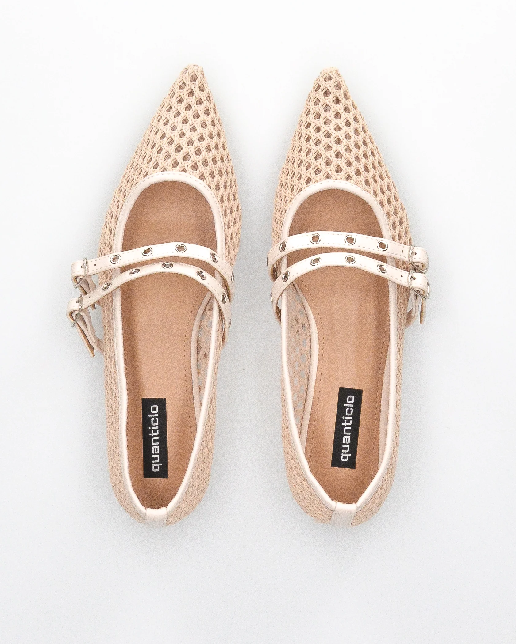JUNINA - ballerine beige con texture traforata - Image 5