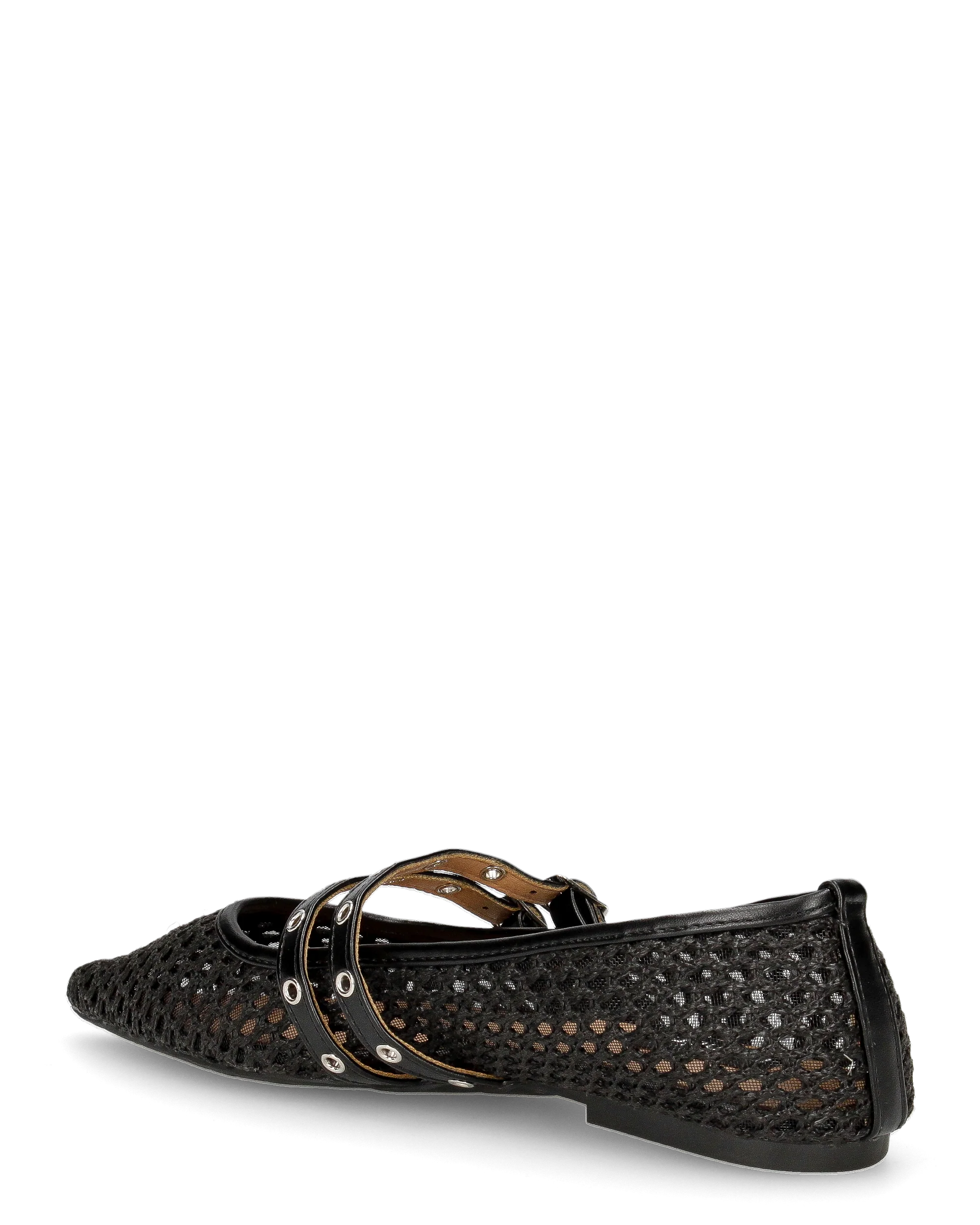 JUNINA - ballerine neri flat con texture traforata - Image 6
