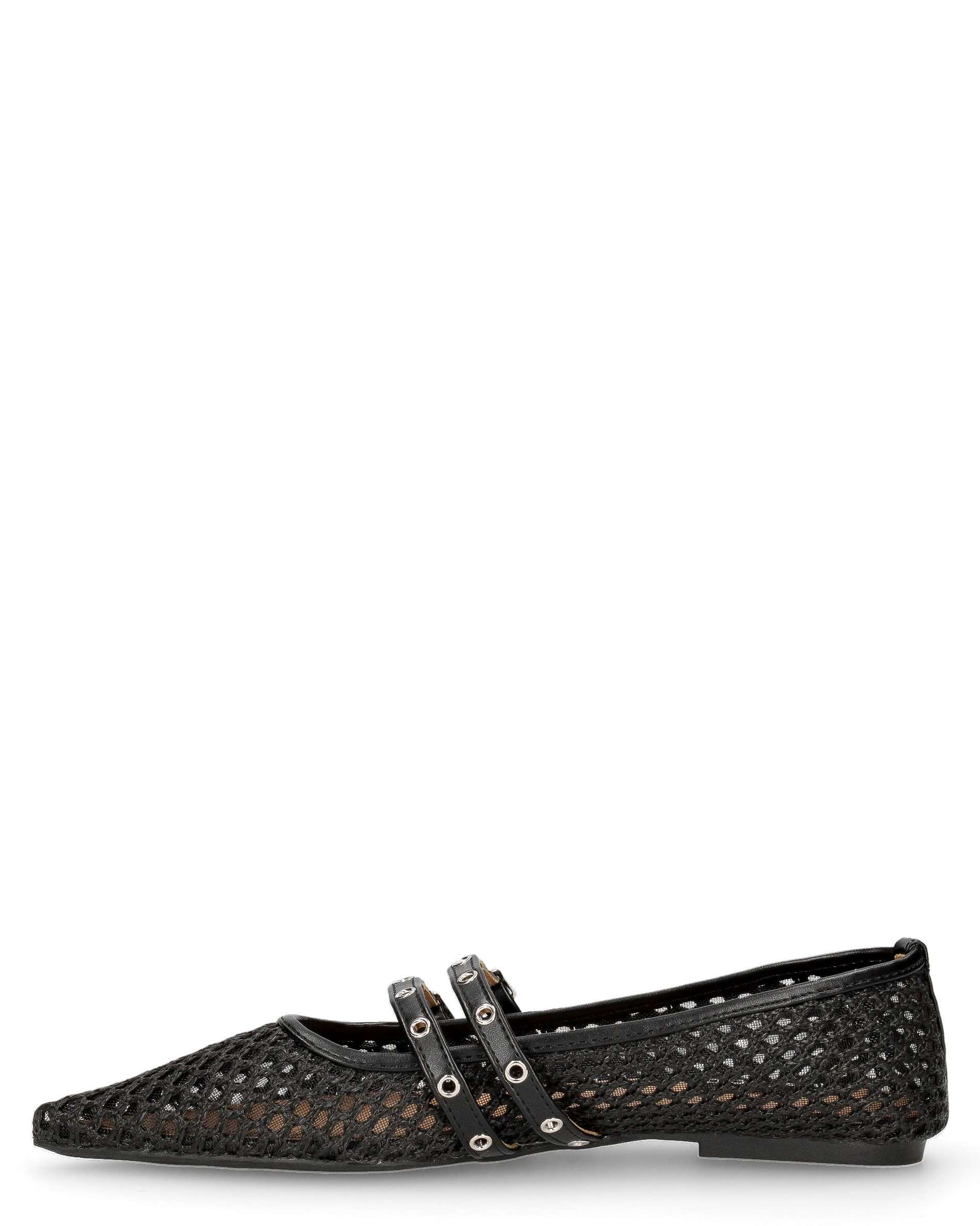JUNINA - ballerine neri flat con texture traforata - Image 7