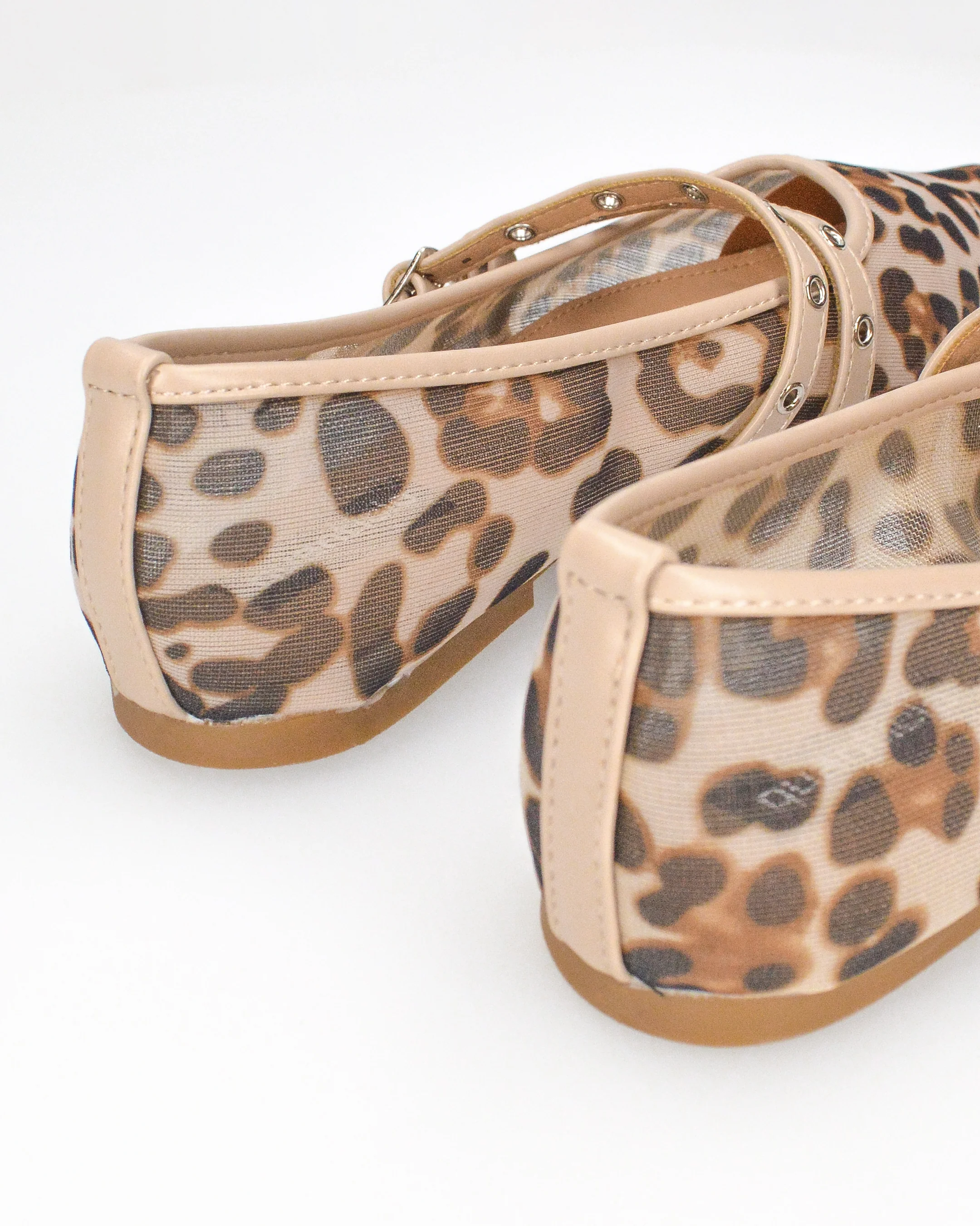 JUNINA - ballerine leopardate con texture traforata - Image 3