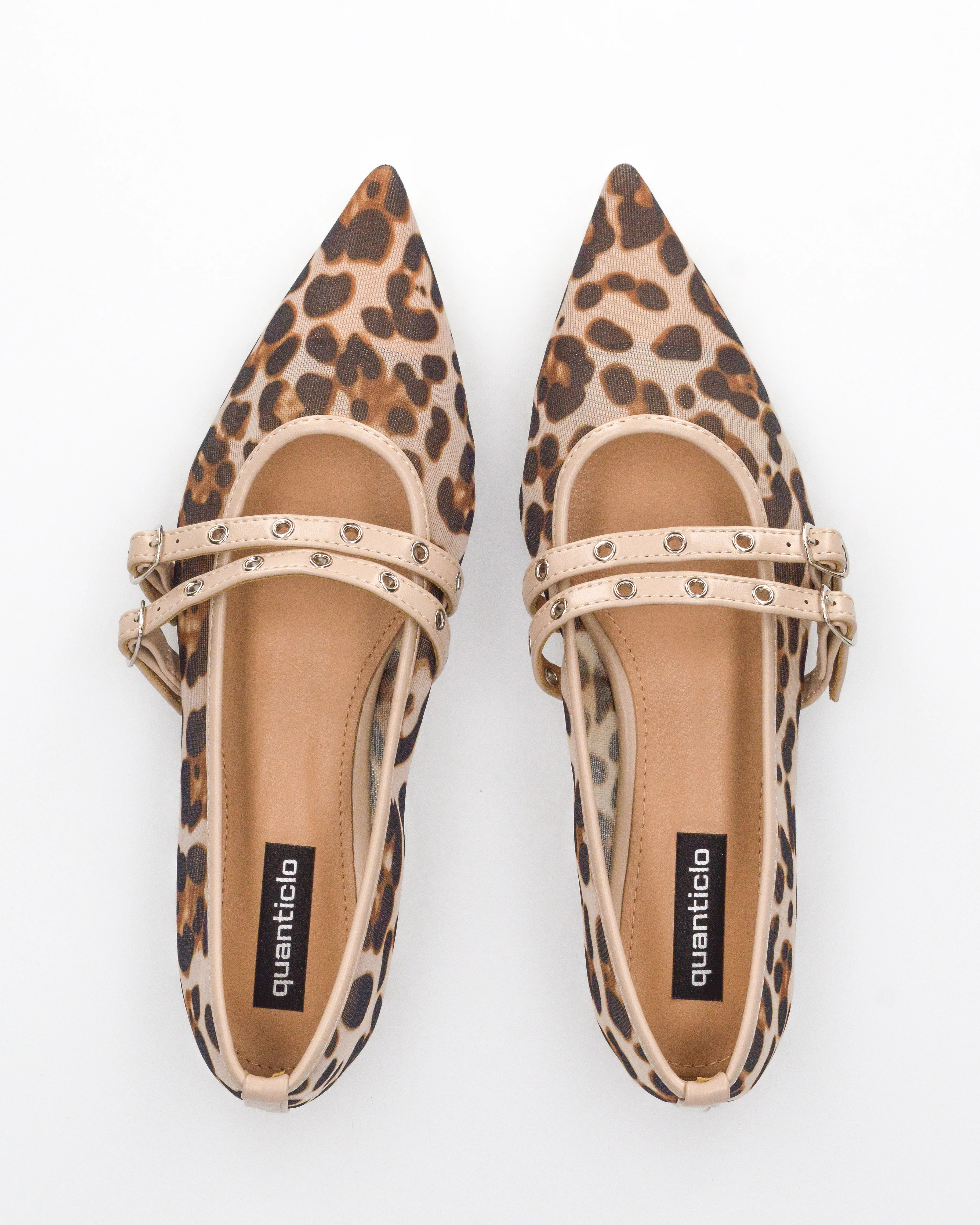 JUNINA - ballerine leopardate con texture traforata - Image 5