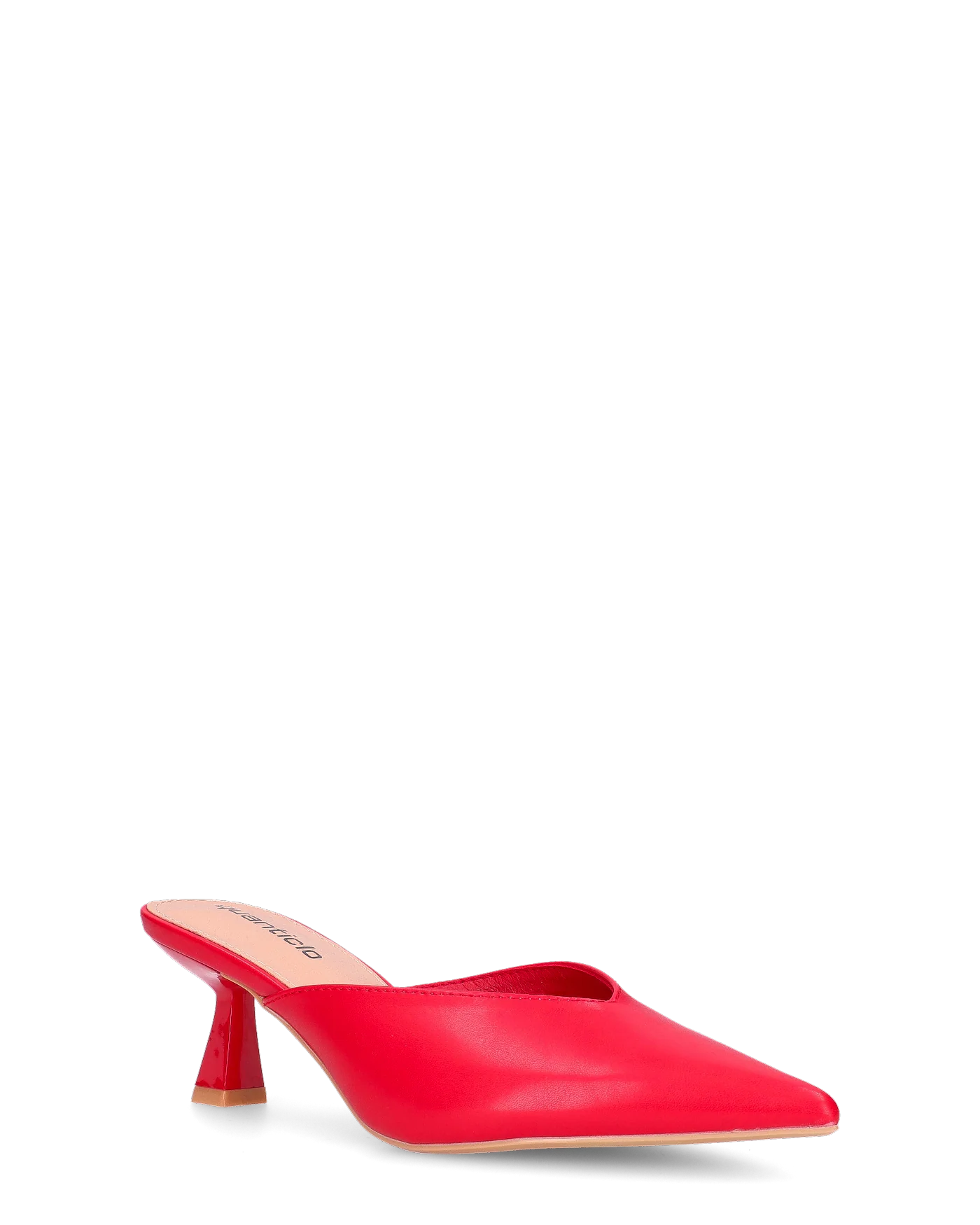 KLOE - décolleté rossi a punta con tacco basso - Image 3