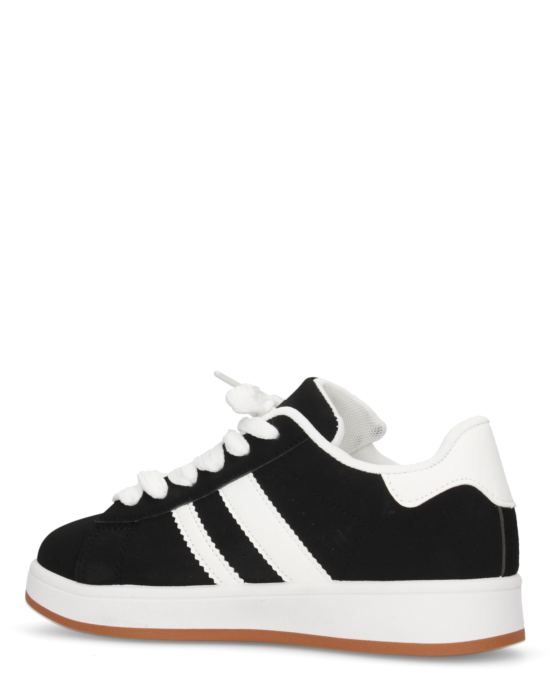 MARGARET - sneakers nere con suola e dettagli bianchi - Image 6