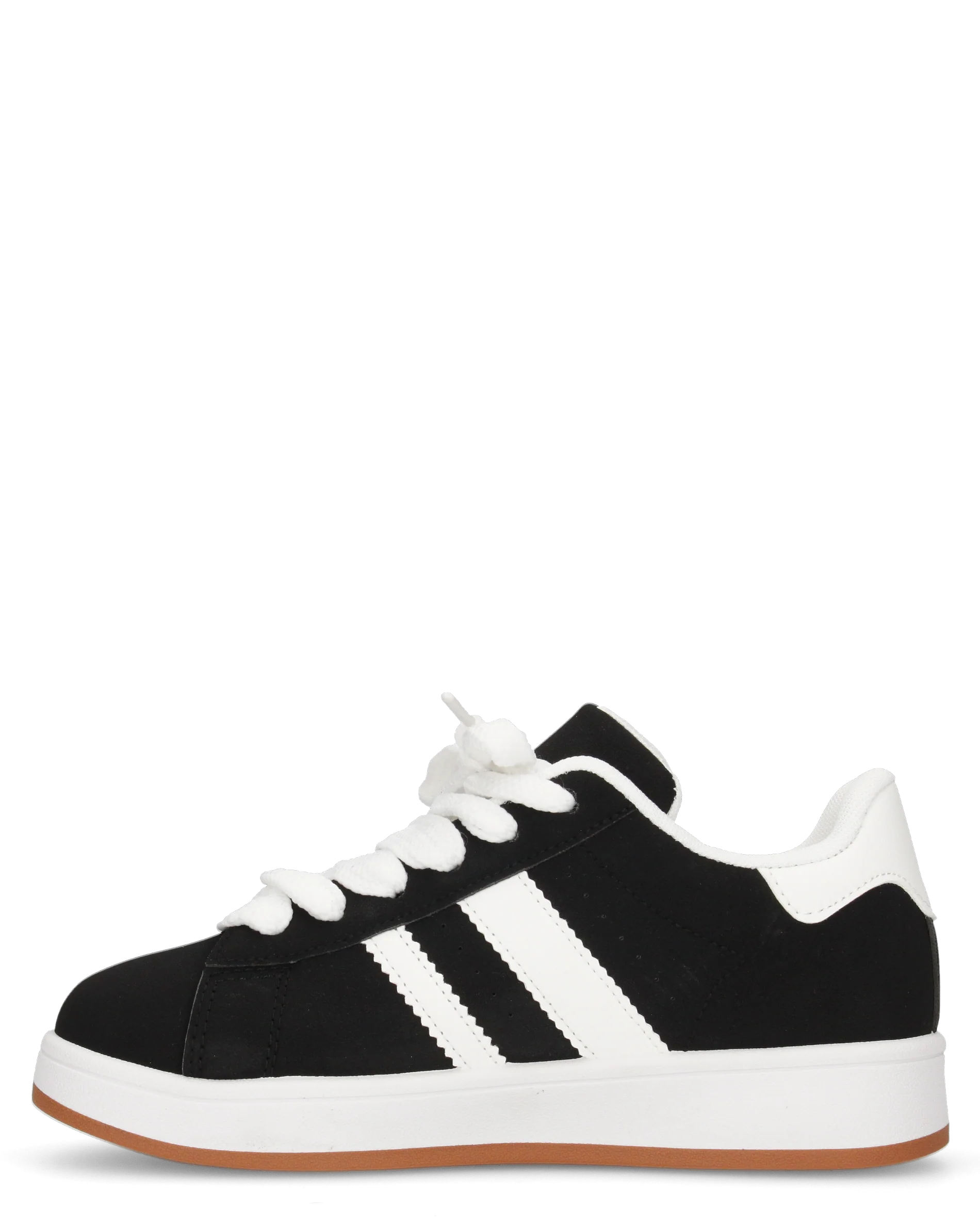 MARGARET - sneakers nere con suola e dettagli bianchi - Image 7