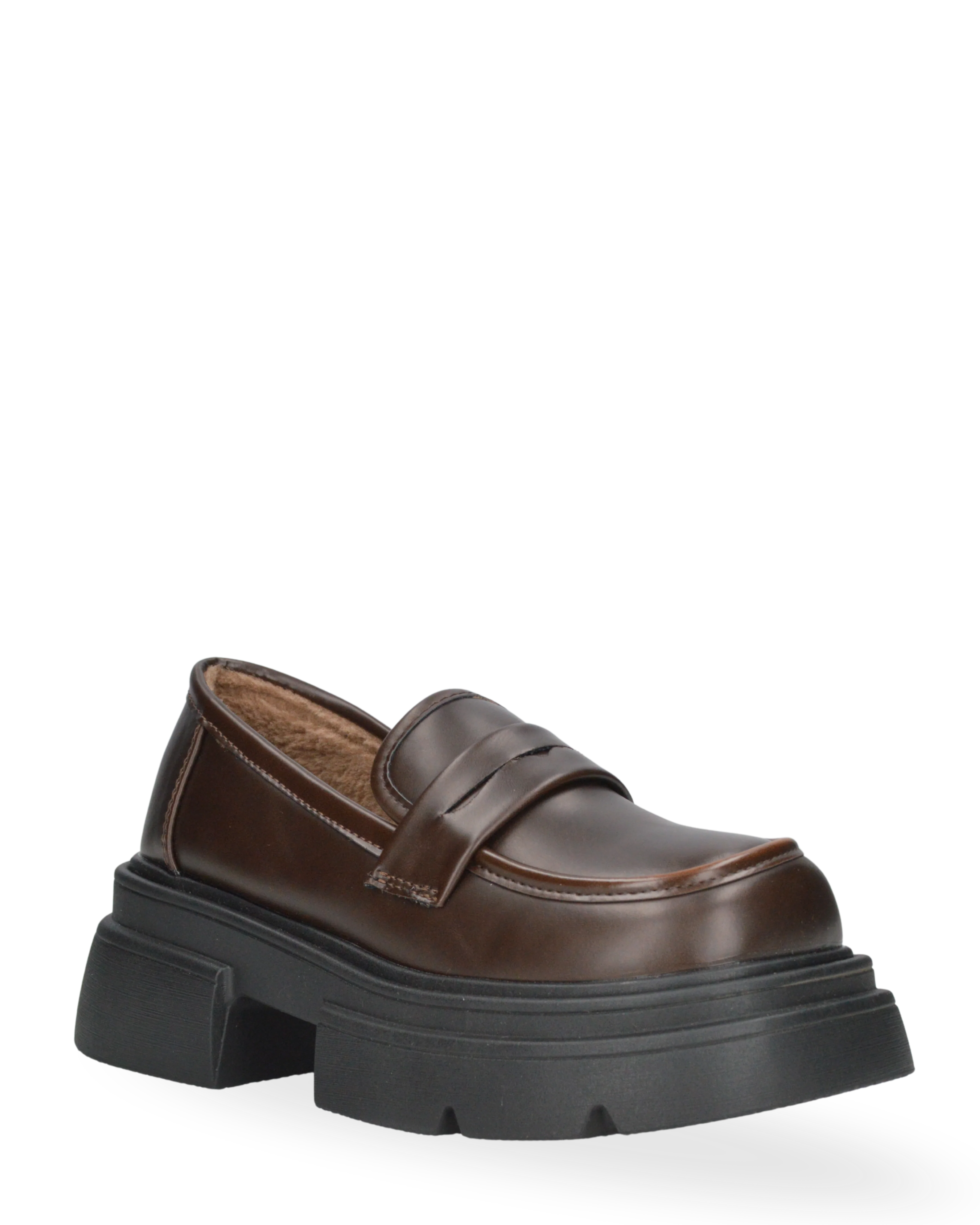MARLA - moccasini con platform marroni - Image 4