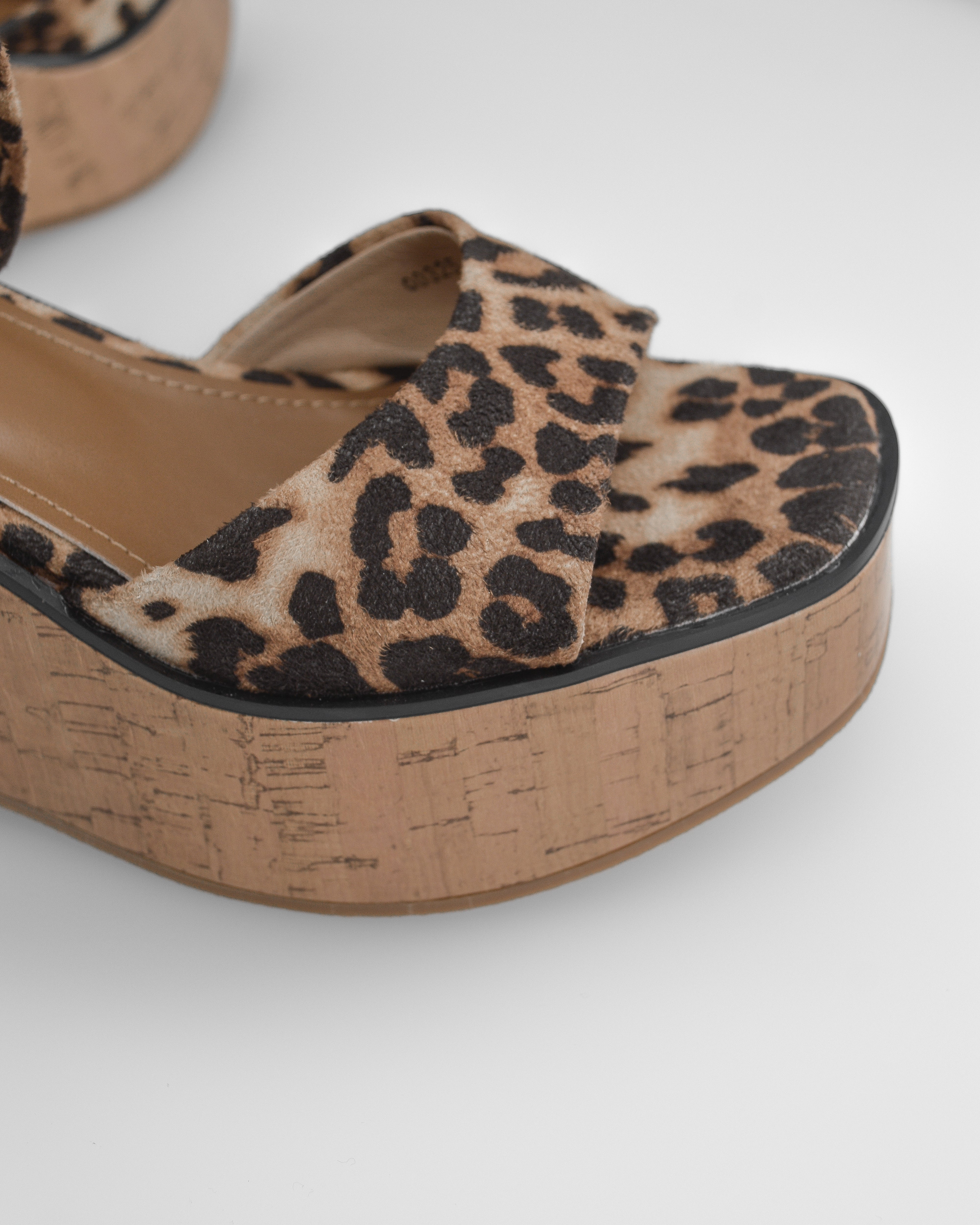 NAILA - sandali platform leopardati con suola effetto sughero e cinturino regolabile - Image 5