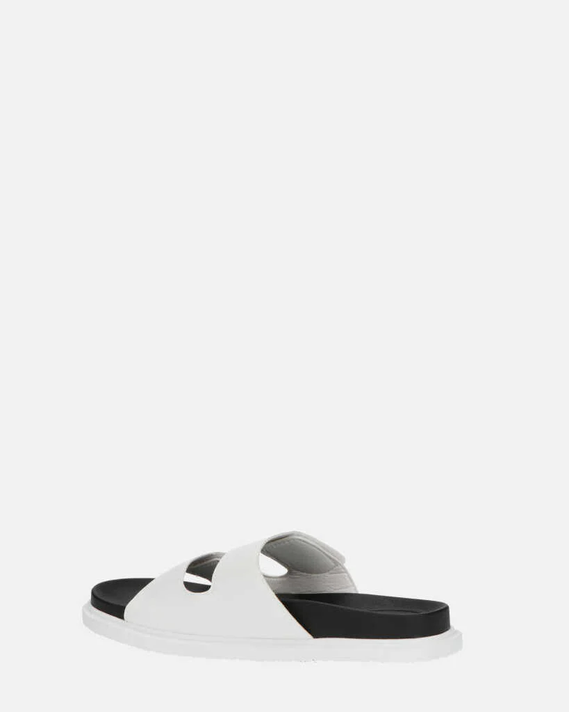 NUHA - sandali bianchi con chiusure in velcro - Image 11