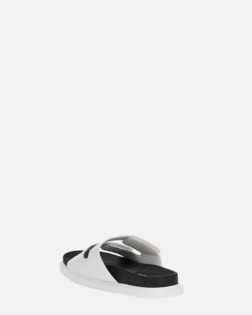 NUHA - sandali bianchi con chiusure in velcro - Image 12