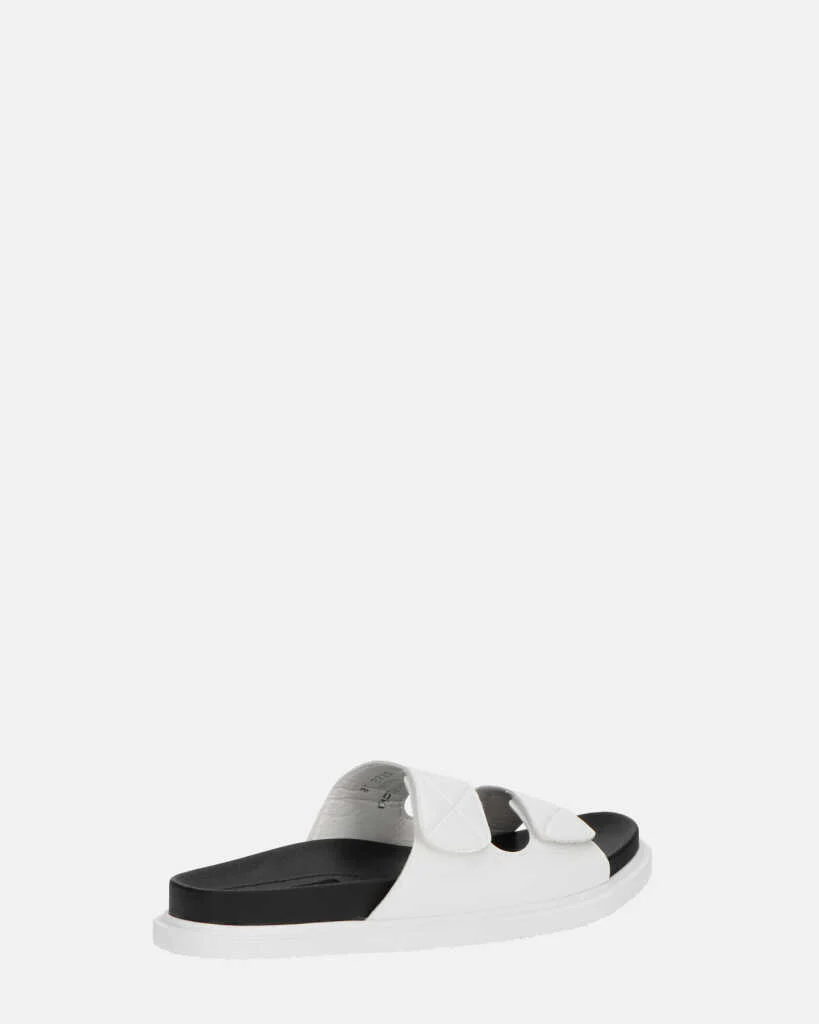 NUHA - sandali bianchi con chiusure in velcro - Image 15