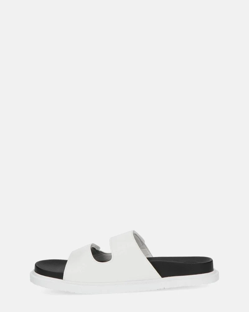 NUHA - sandali bianchi con chiusure in velcro - Image 3
