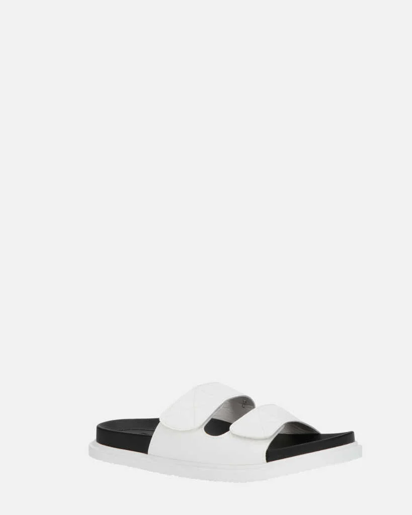 NUHA - sandali bianchi con chiusure in velcro - Image 5