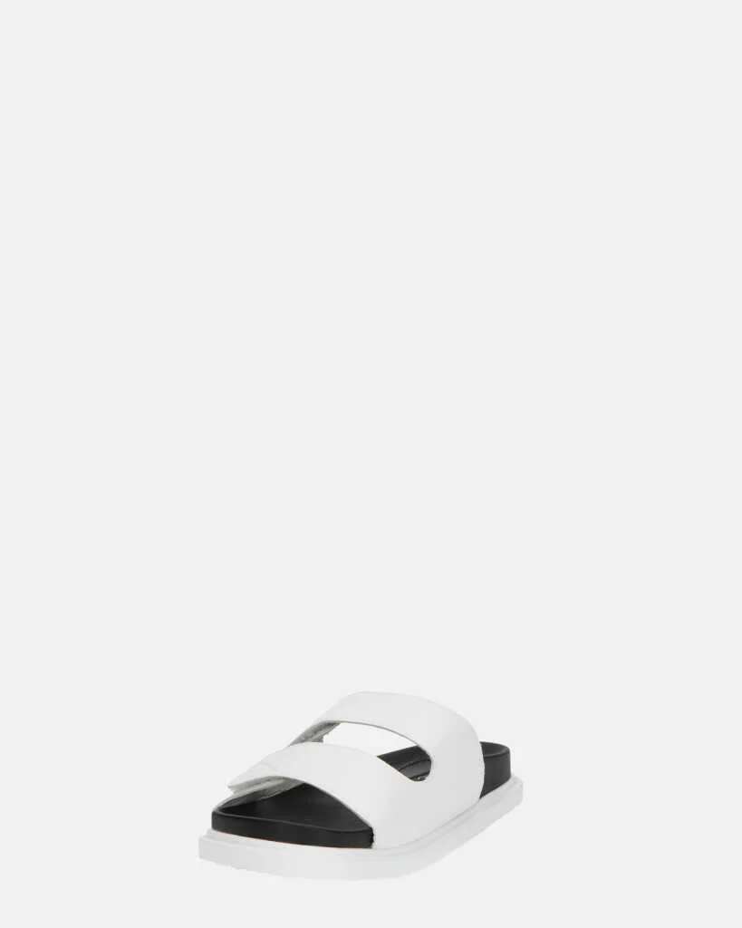 NUHA - sandali bianchi con chiusure in velcro - Image 8