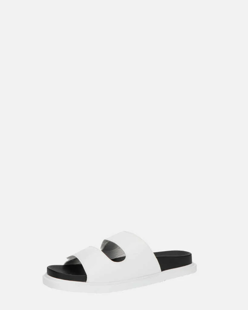 NUHA - sandali bianchi con chiusure in velcro - Image 9
