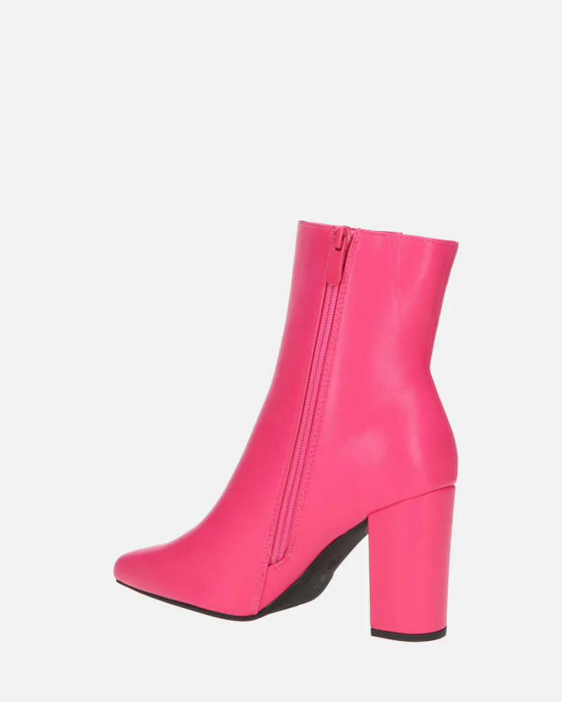 OLIVIA - stivaletti con cerniera in PU fucsia - Image 10