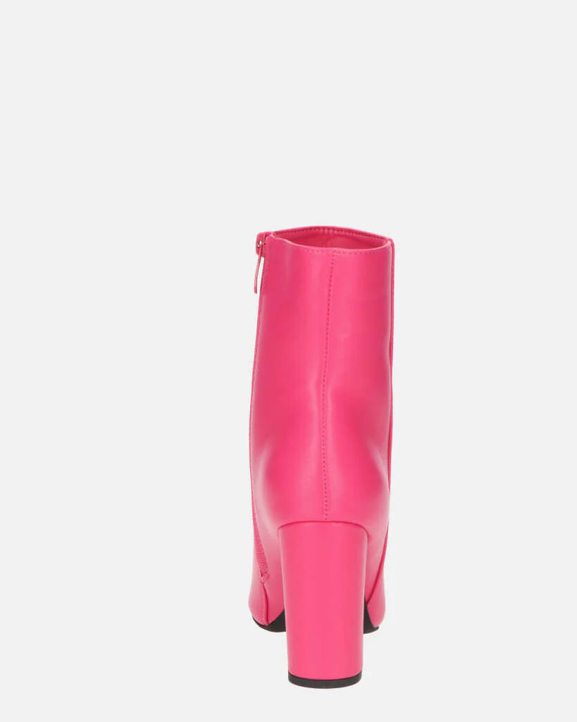 OLIVIA - stivaletti con cerniera in PU fucsia - Image 12