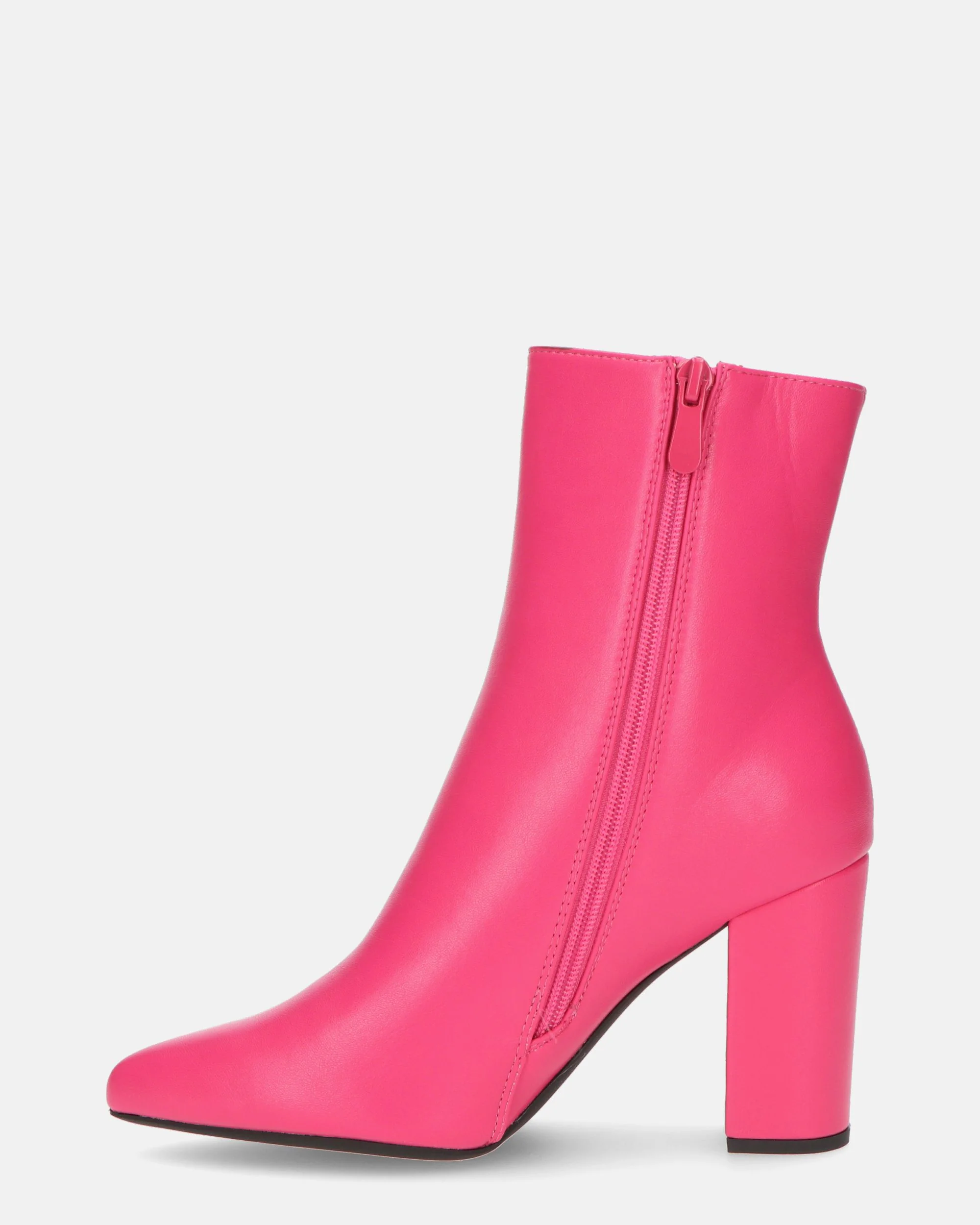 OLIVIA - stivaletti con cerniera in PU fucsia - Image 2