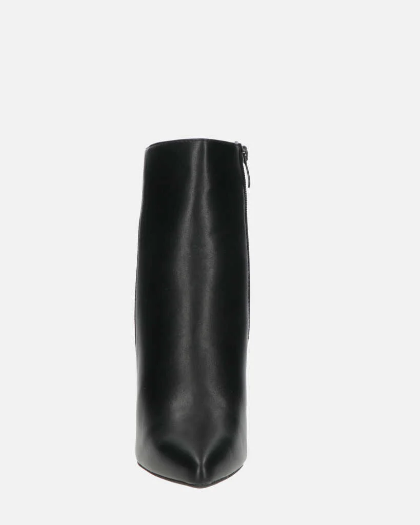 OLIVIA - stivaletti con cerniera in PU nero - Image 6
