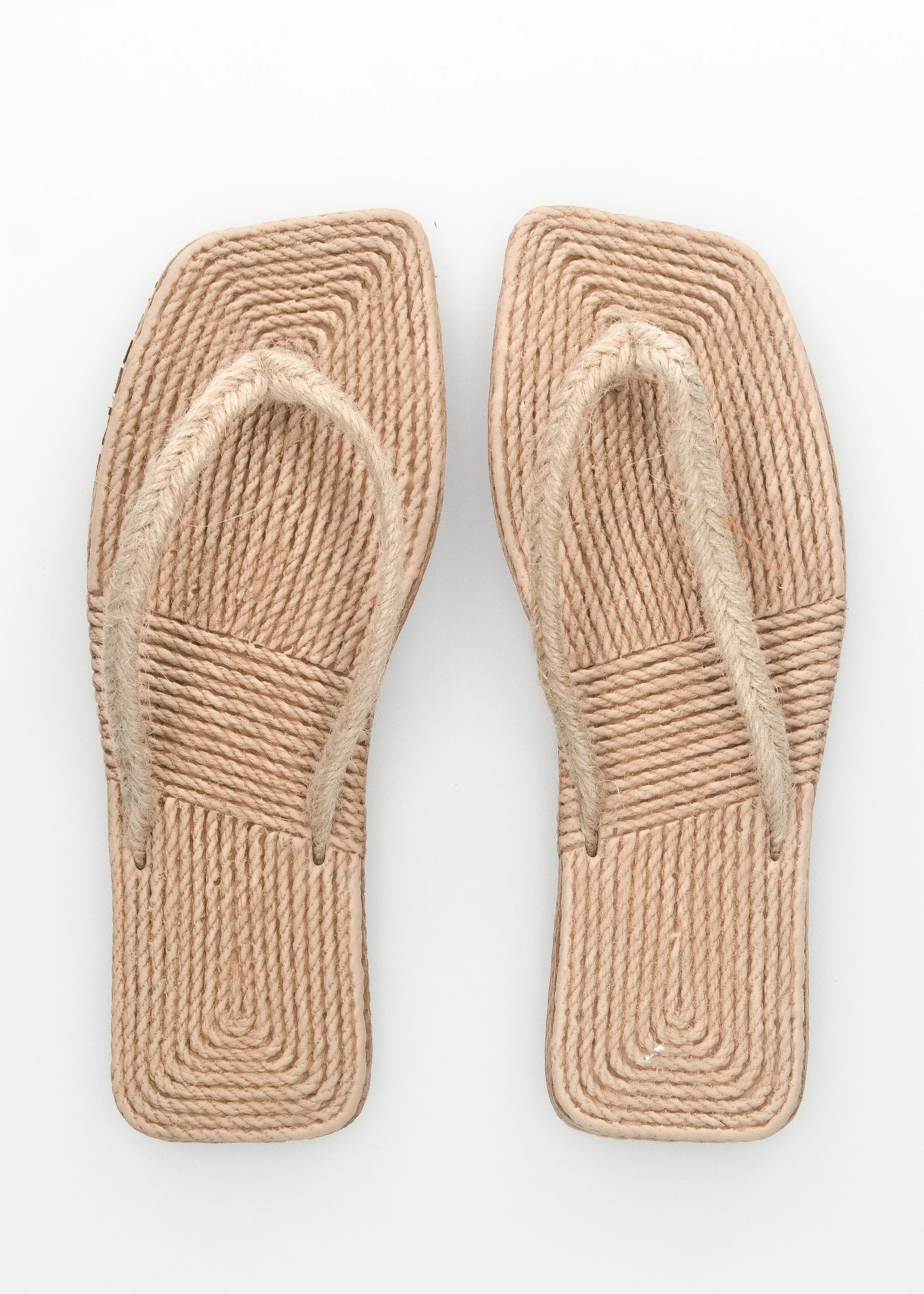 SHALLY - sandali bassi infradito in corda intrecciata stile naturale - Image 4