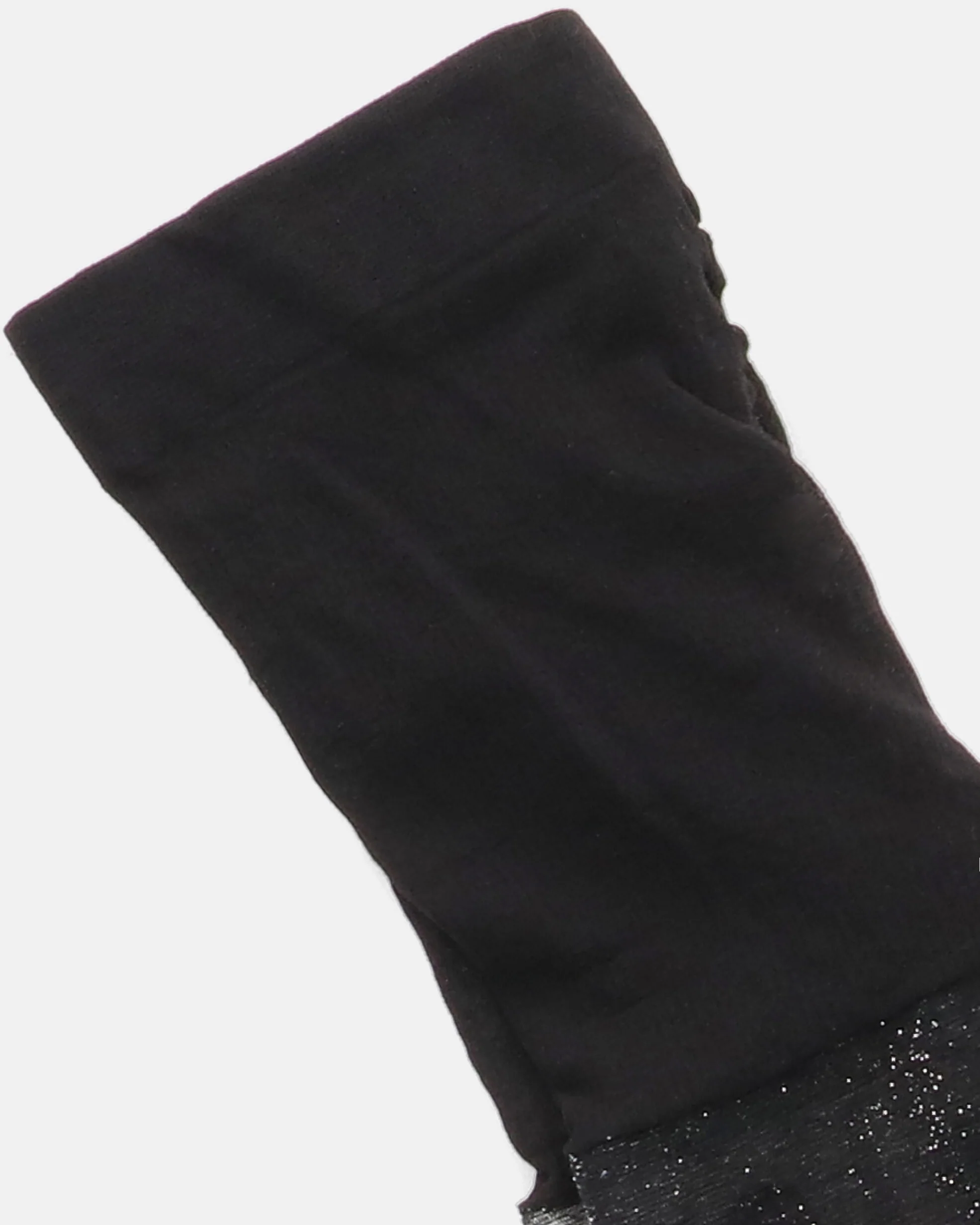 SHIMMER - collant glitter argento nero con pois neri - Image 3