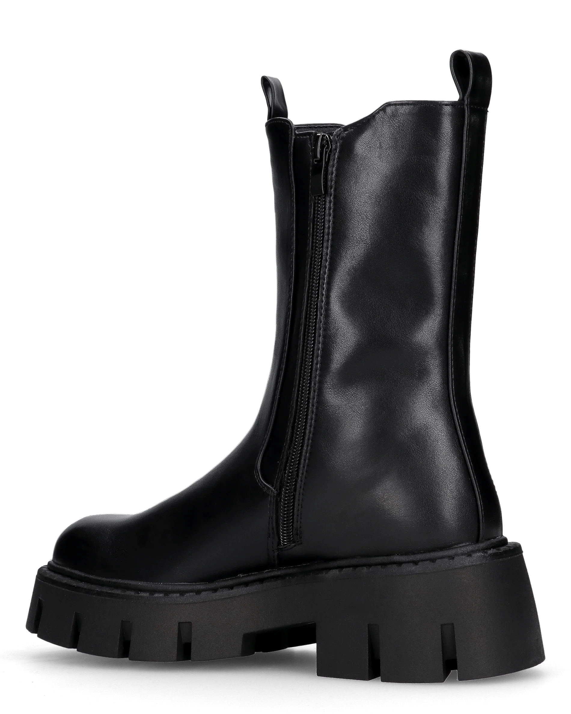 BETH - stivaletto chelsea platform in nero - Image 4