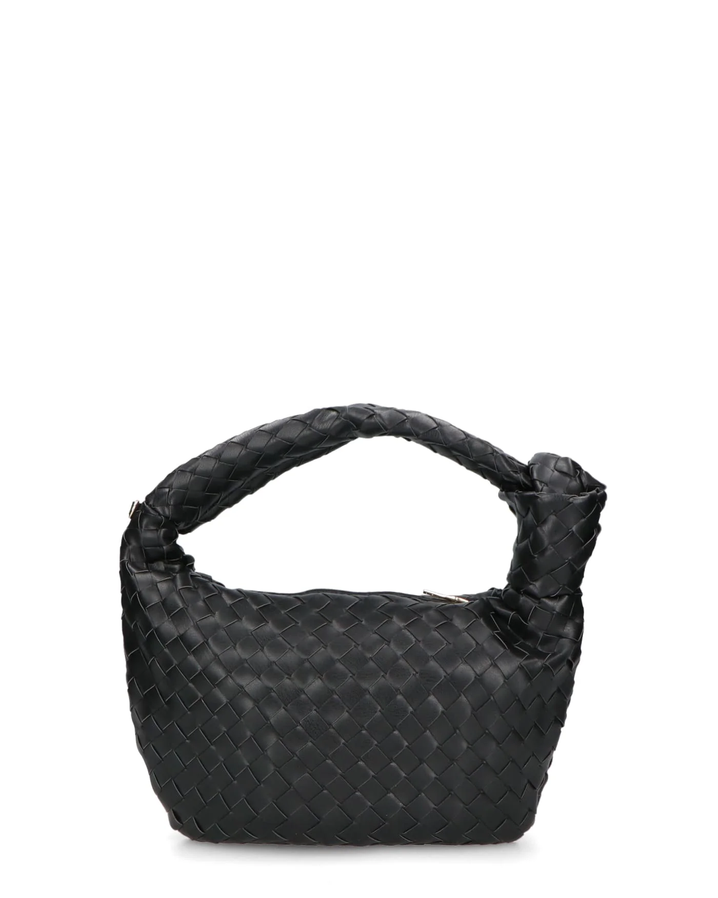 TAYLOR - borsa a spalla nera intrecciata - Image 3