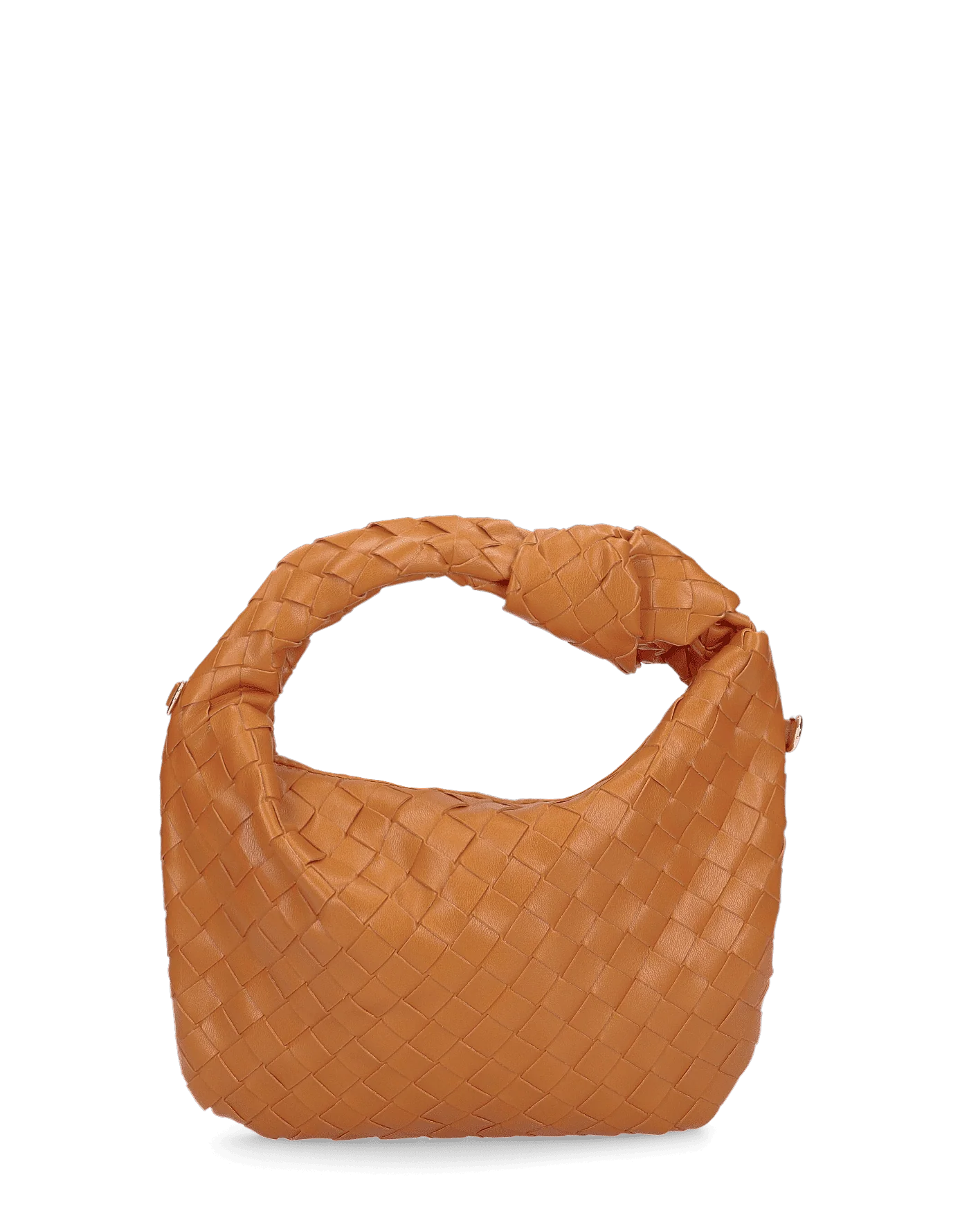 TAYLOR - borsa a spalla marrone intrecciata - Image 2
