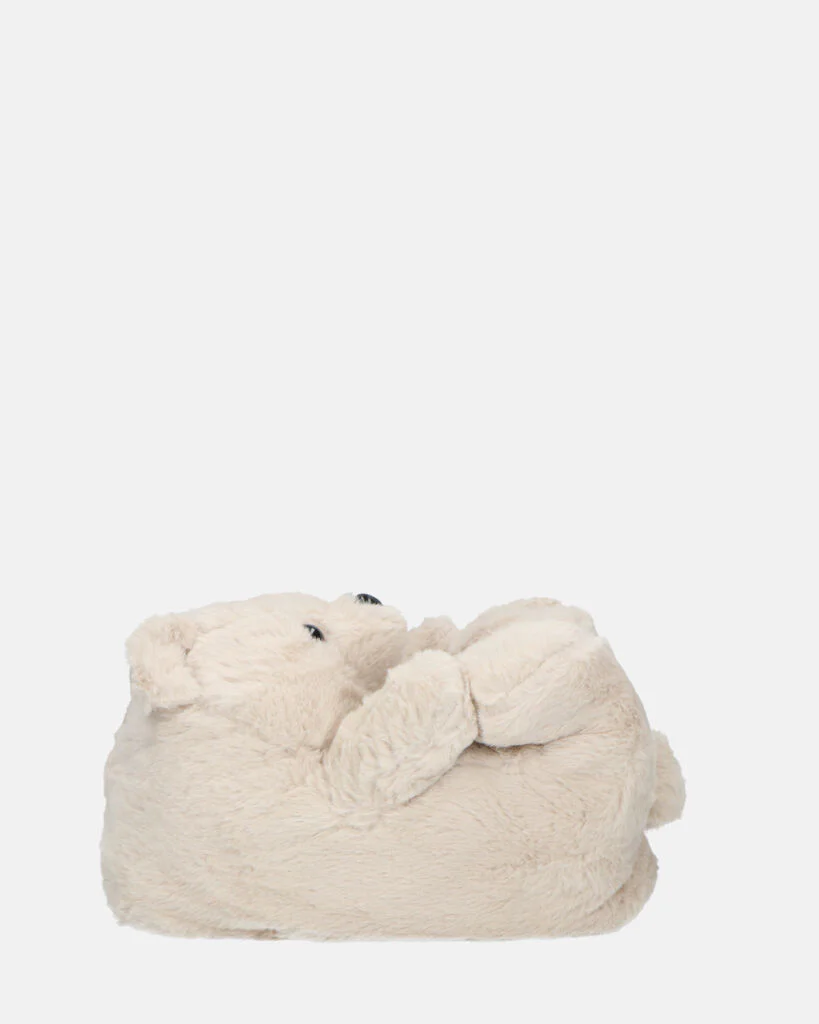 TEDDY - pantofole orsacchiotto beige - Image 4